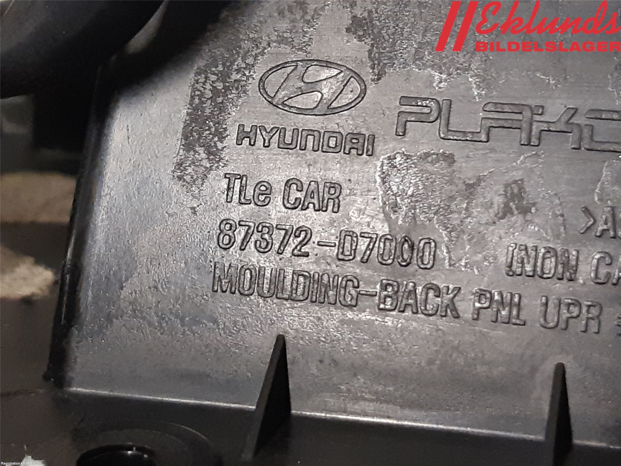 Hyundai TUCSON 05- Bakluckehandtag