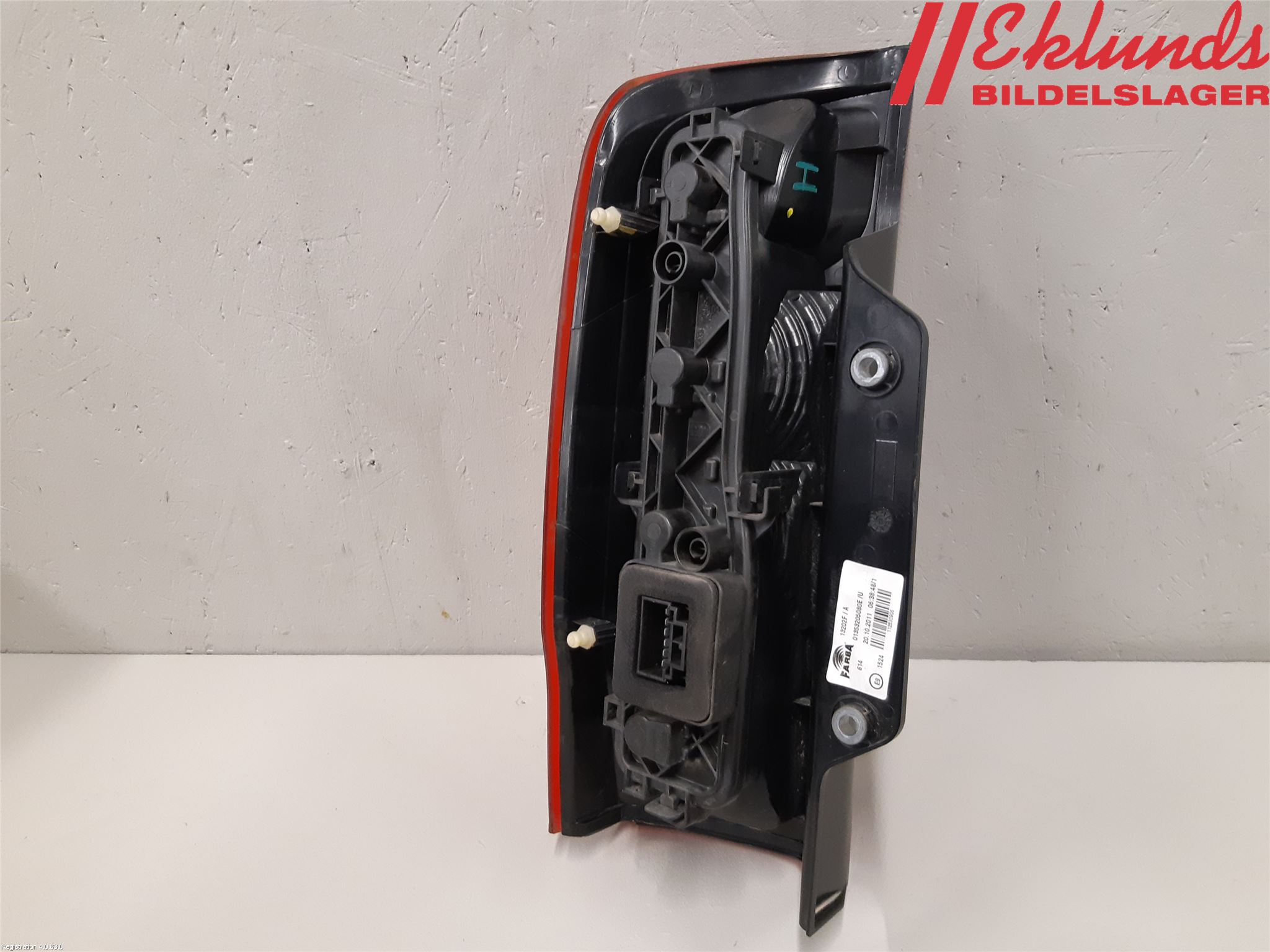 Fiat FIORINO Bakljus Höger