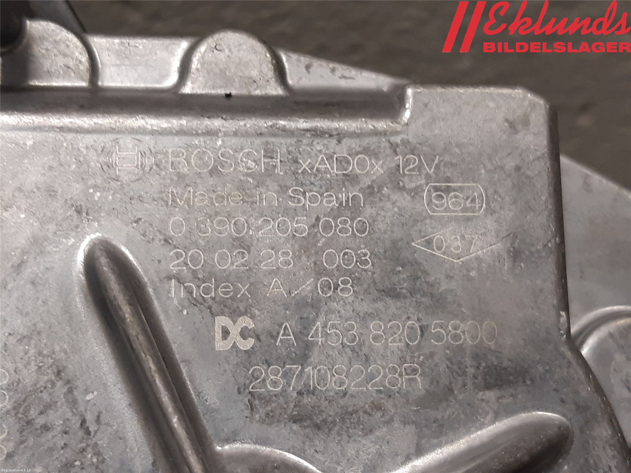 Renault CLIO/E-TECH V 20- Torkarmotor Baklucka