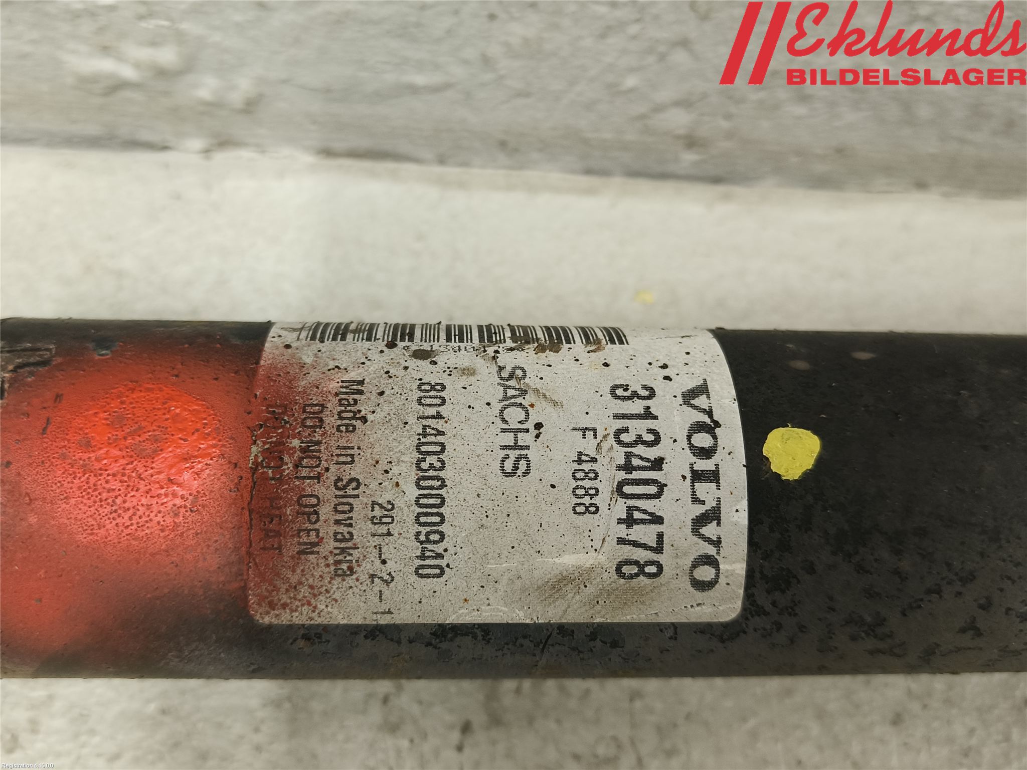 Volvo XC60 09-13 Stötdämpare Bak