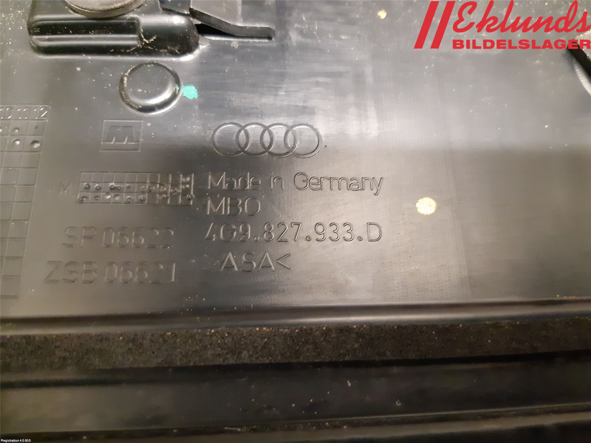 Audi A6/S6 4G 11-18 Spoiler Baklucka