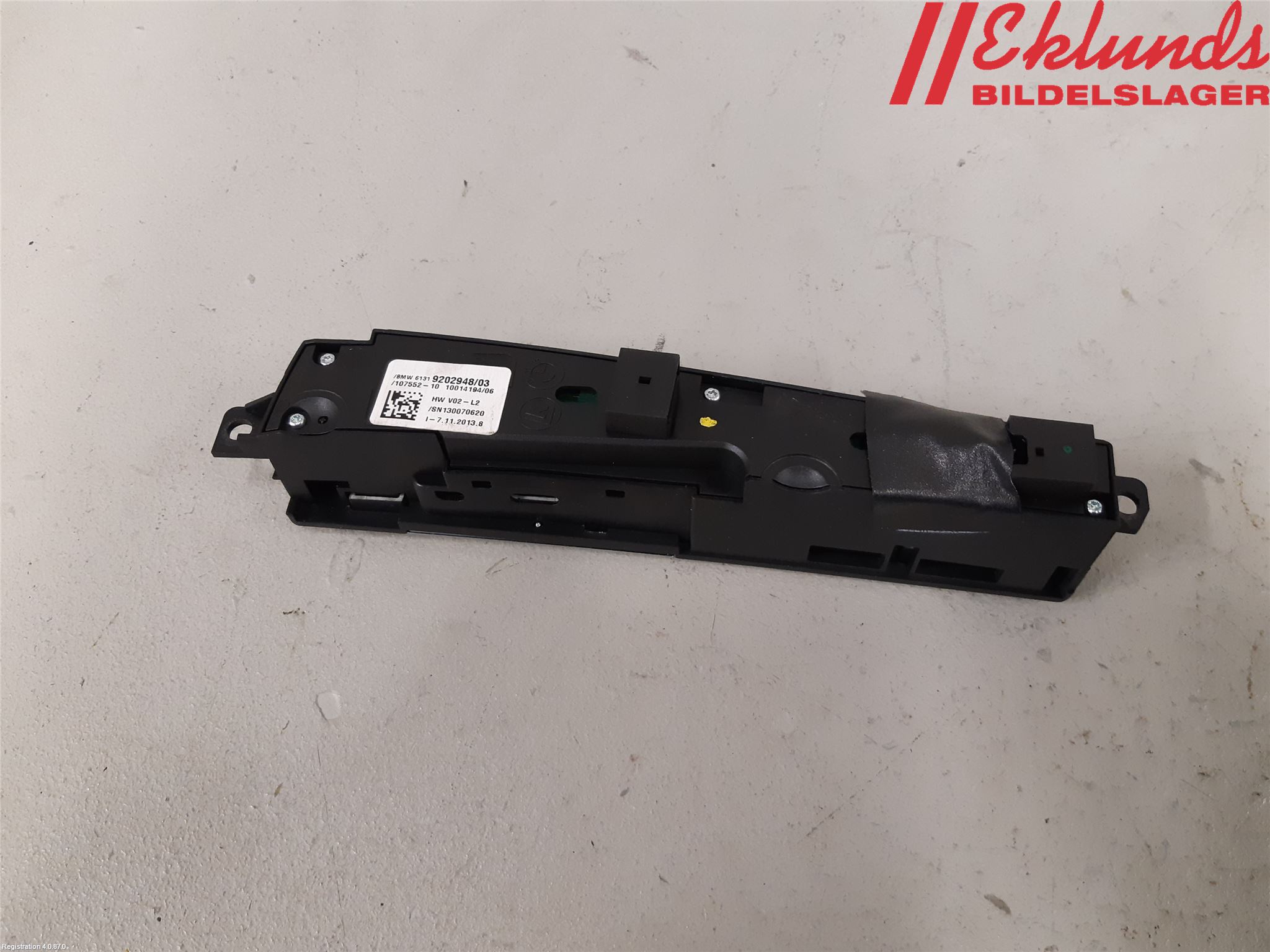 BMW 5 F10/F11/F18 09-17 Strömställare Multifunktion