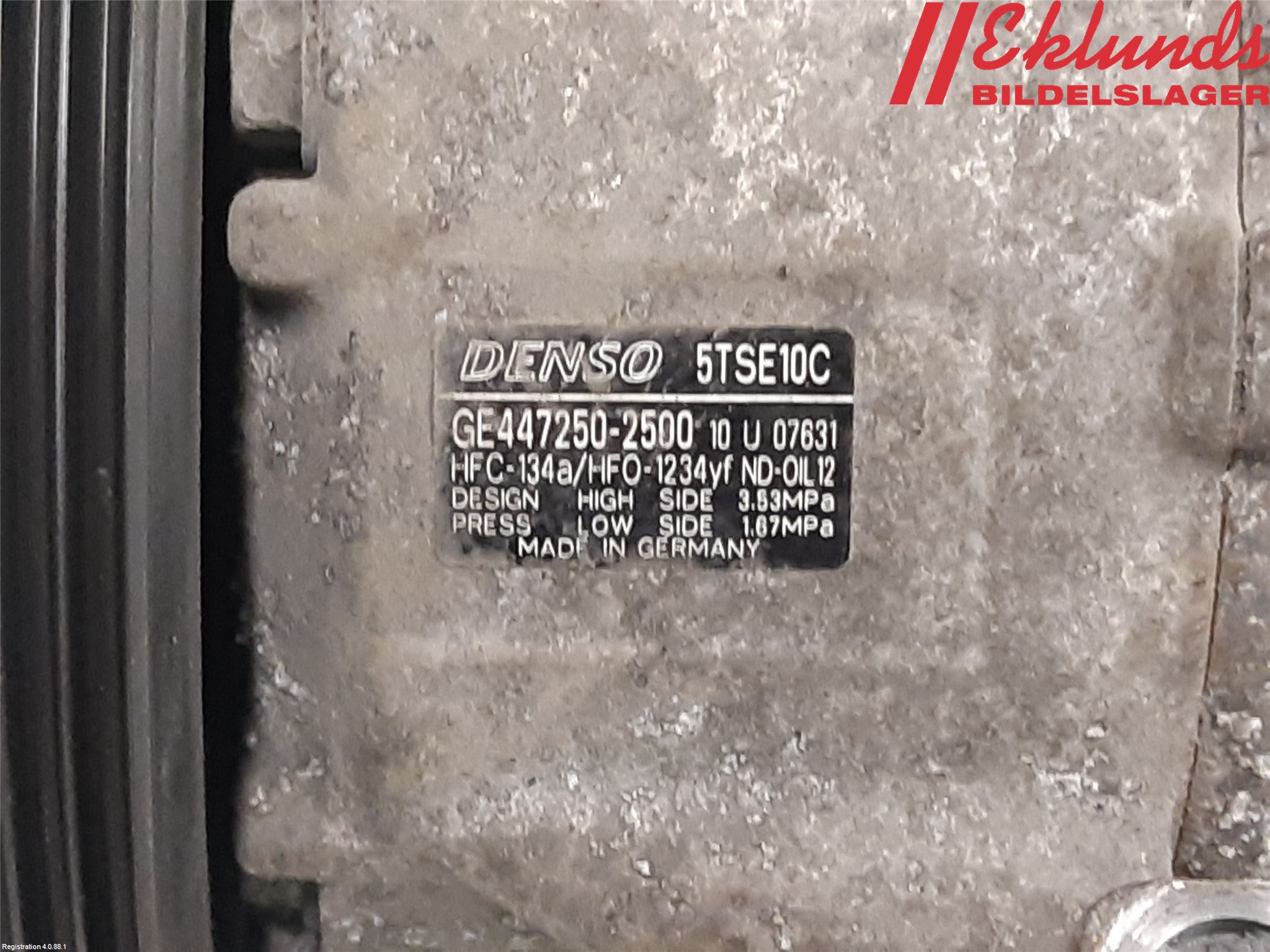 Toyota YARIS XP130 15-20 Ac Kompressor