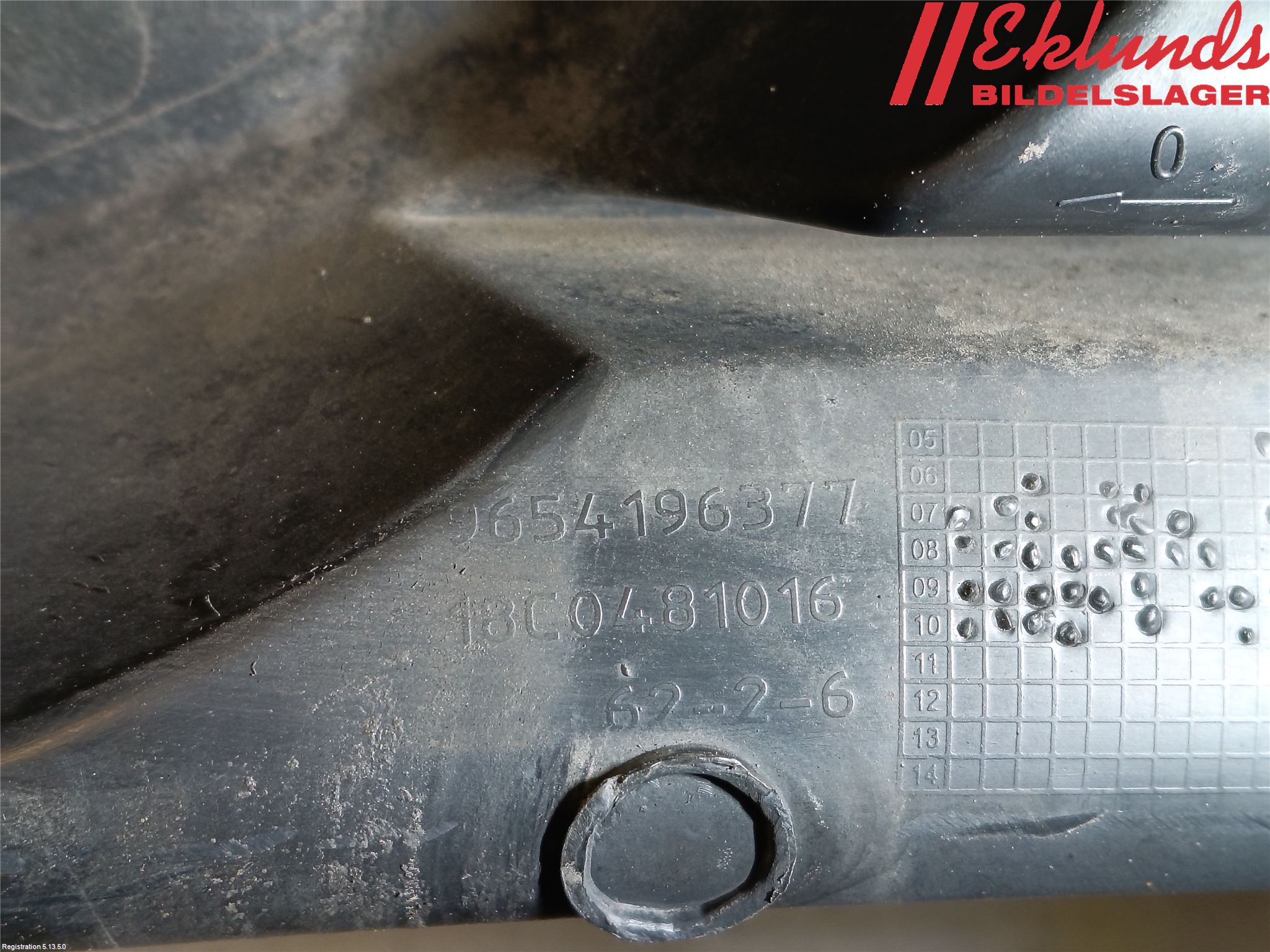 Citroen C4 GRAND PICASSO 07-13 Stöt Utfyllnad-List-Grill