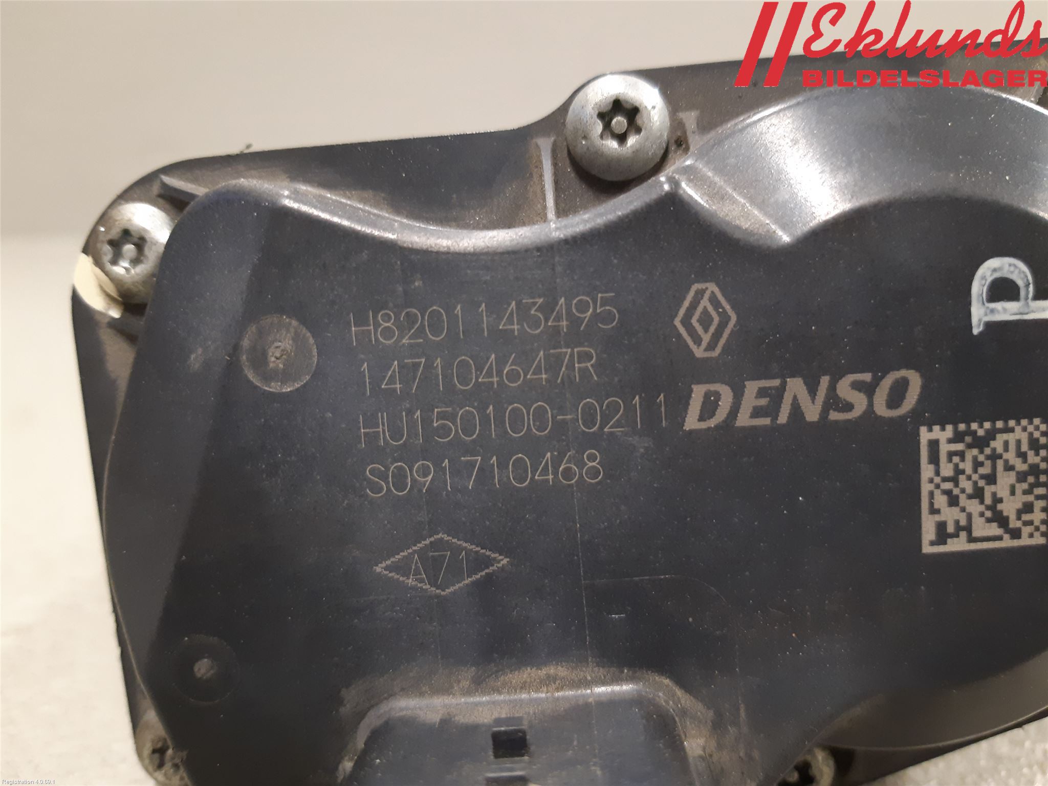 Renault KANGOO II 15-21 Egr Ventil