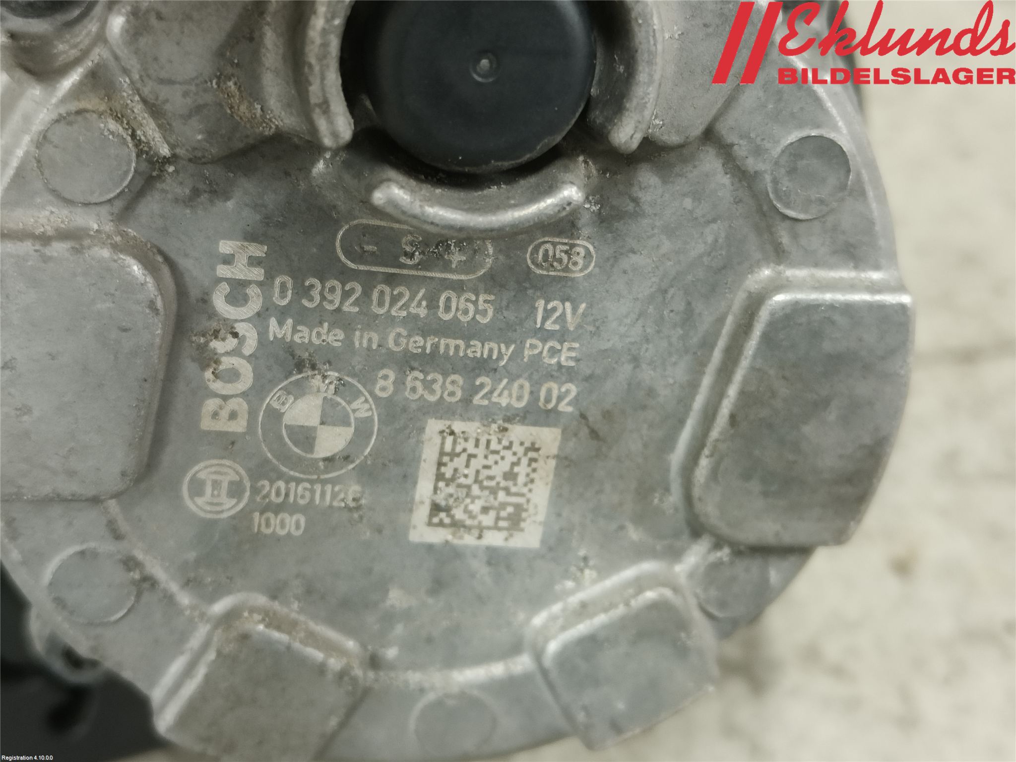 BMW 3 F30/F31/F80 12-19 Vattenpump