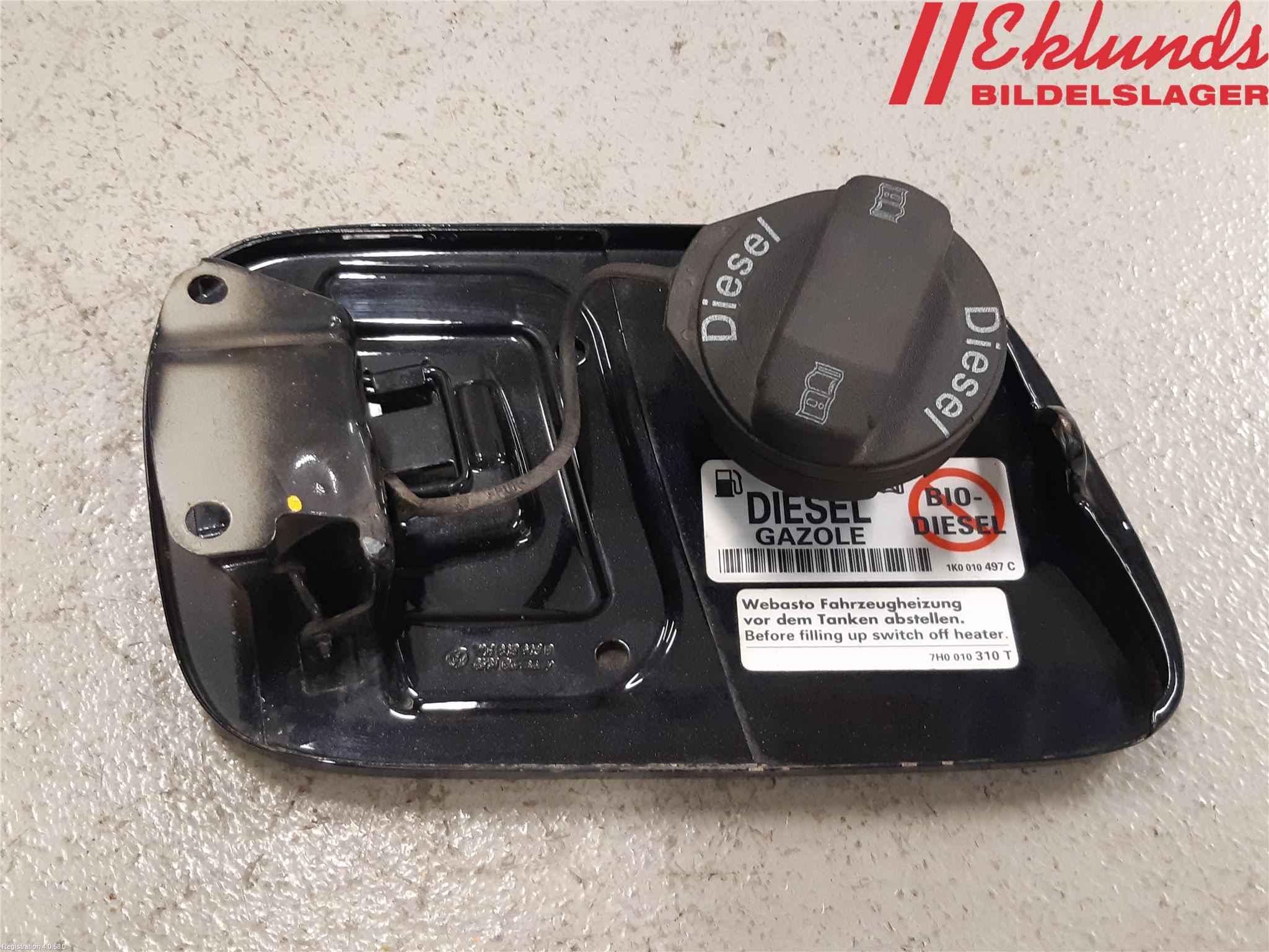 Volkswagen VW TOUAREG 7L 03-10 Tanklucka