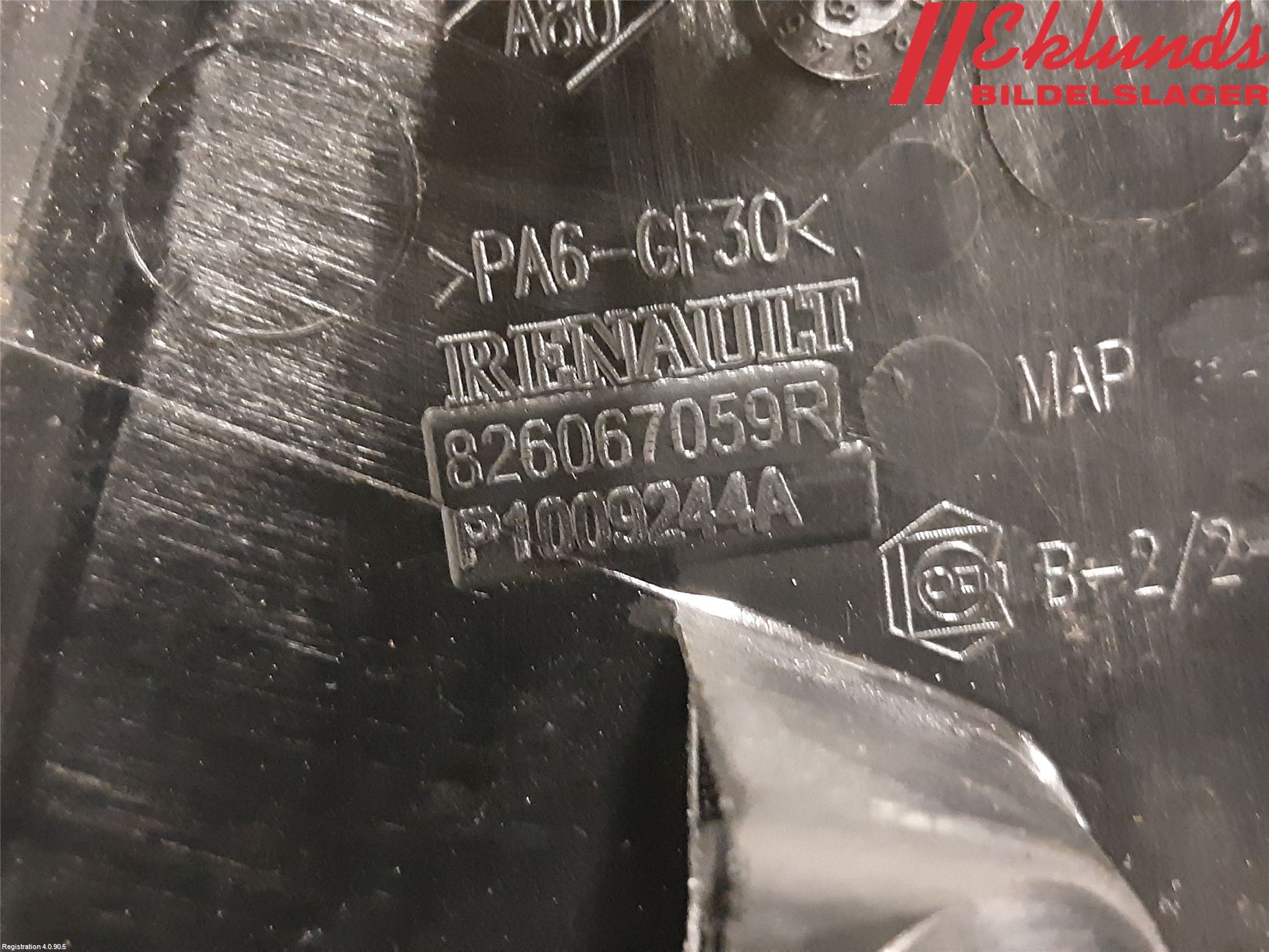 Renault CLIO IV 16-19 Dörrhandtag Yttre Vä