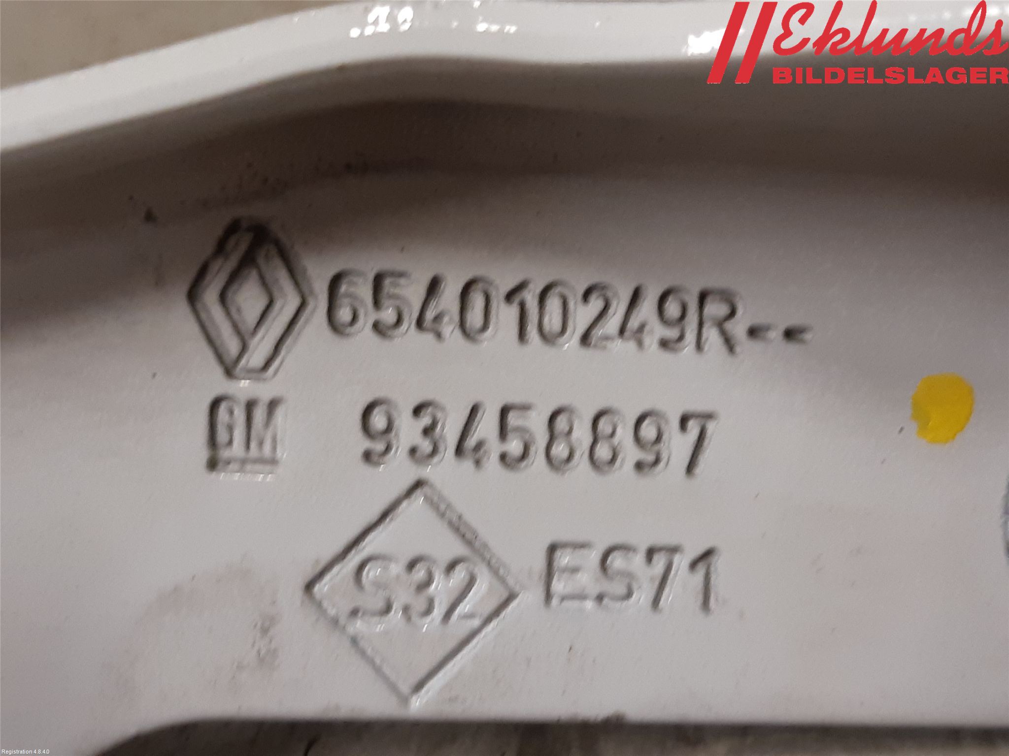 Fiat TALENTO 16- Huvgångjärn