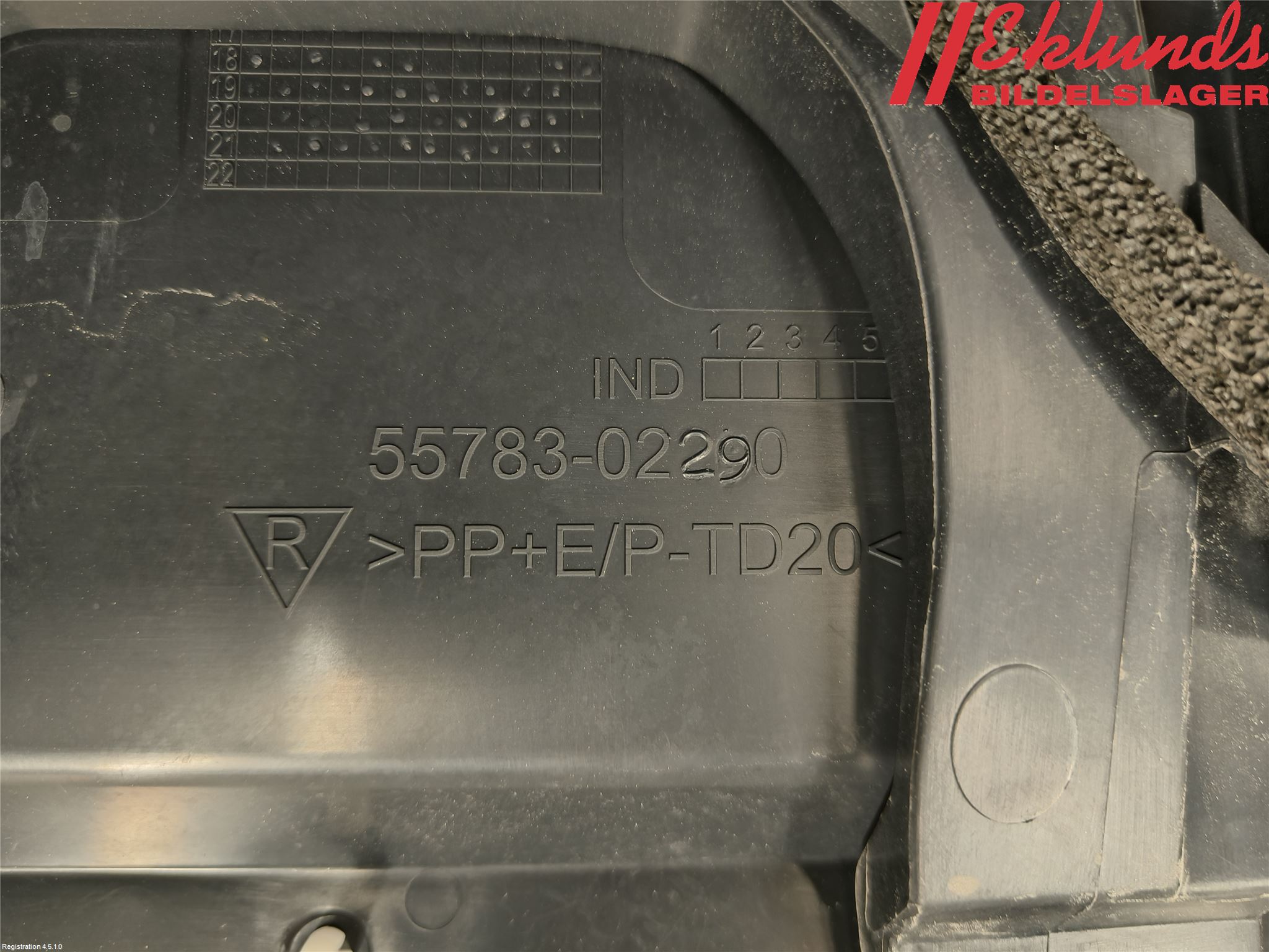 Toyota COROLLA 19- Torpedplåt-Torpedplast