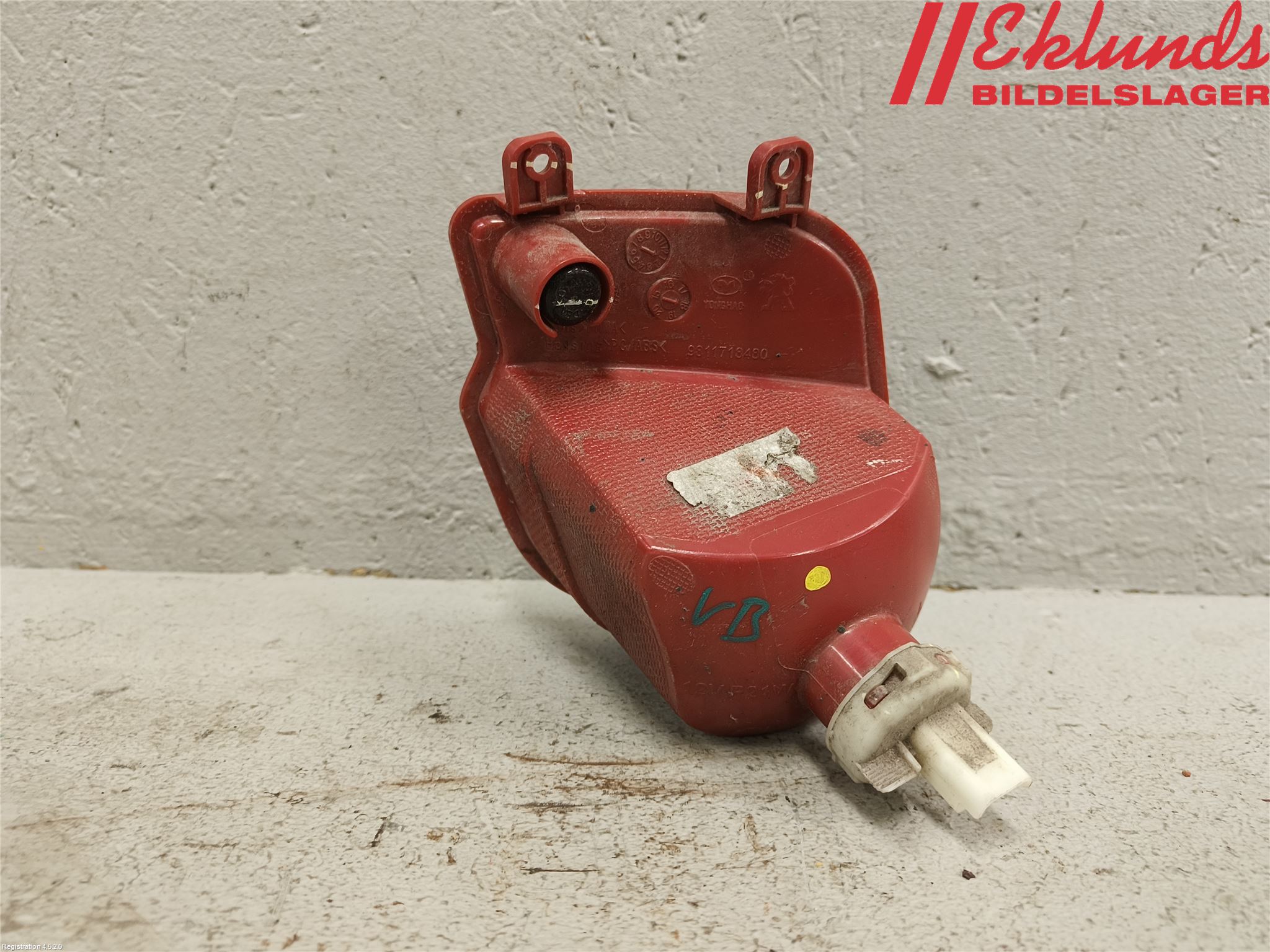 Peugeot 3008 17-24 Dimljus/Reflex Bak