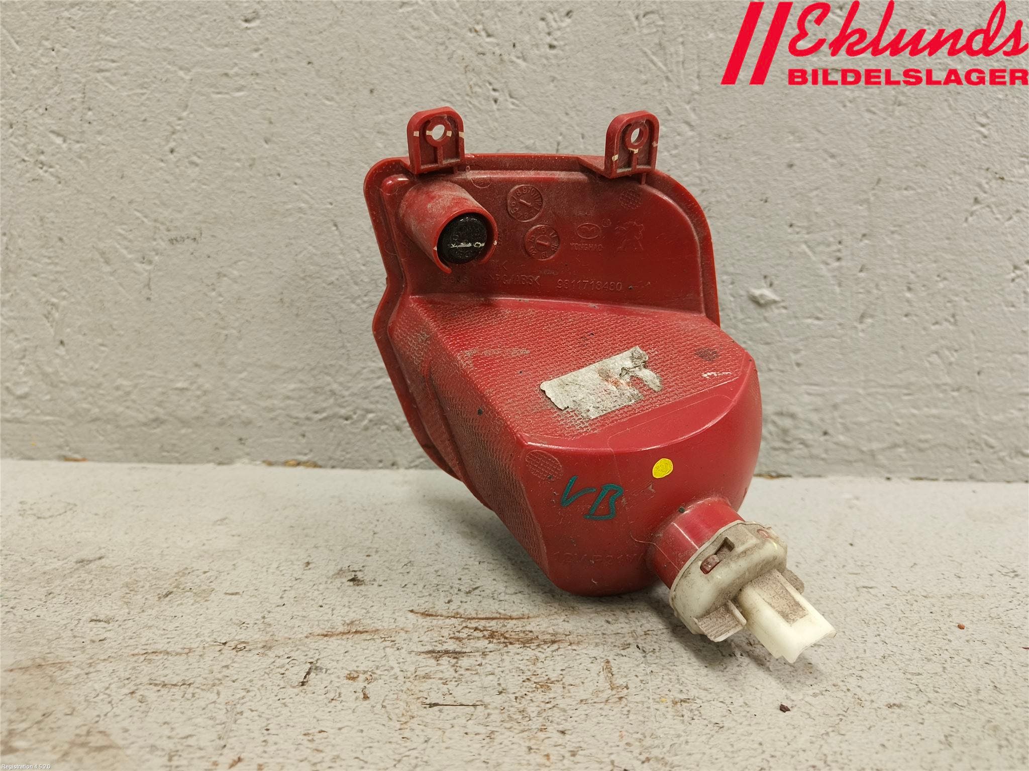 Peugeot 3008 17-24 Dimljus/Reflex Bak