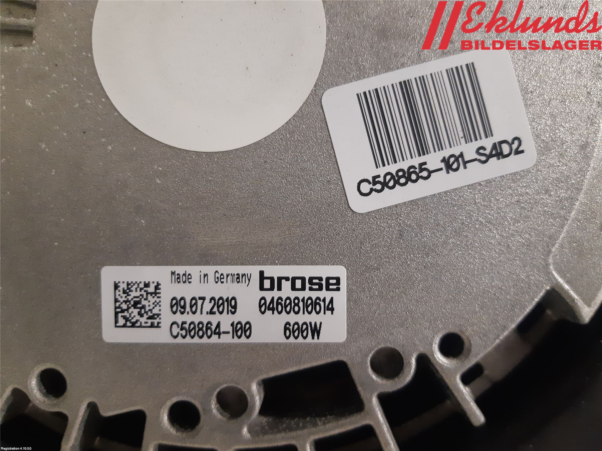 Volvo XC60 18- Kylfläkt El