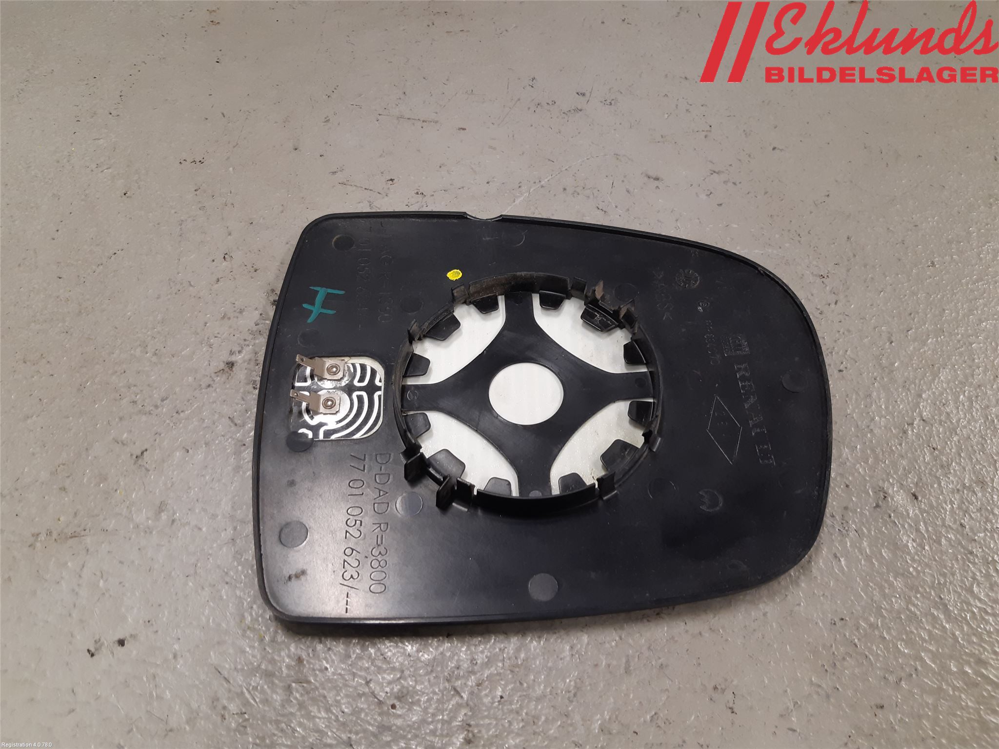 Opel VIVARO 01-14 Spegelglas Hö