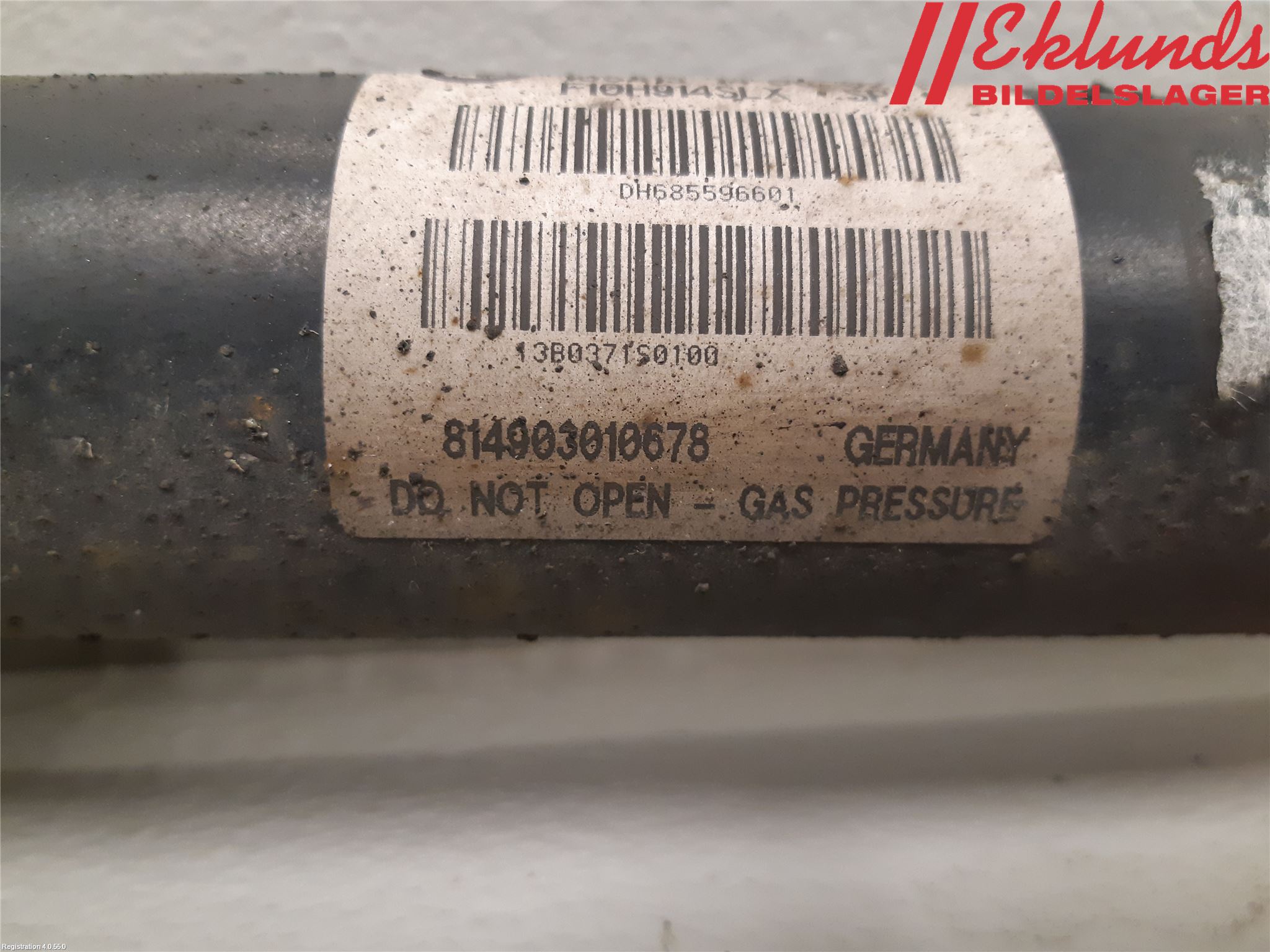 BMW 5 F10/F11/F18 09-17 Fjäderben Bak Vänster