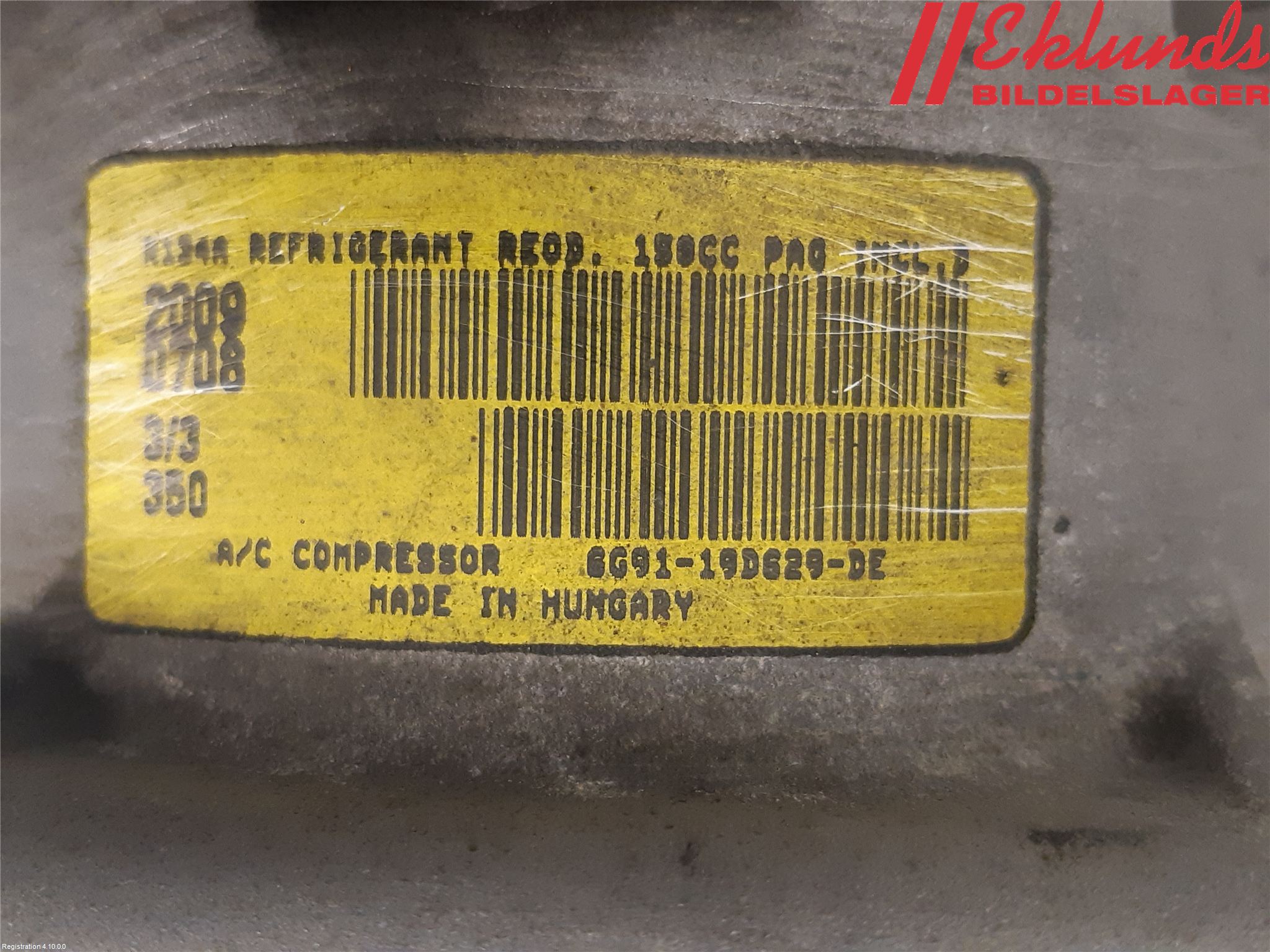 Ford MONDEO 07-15 Ac Kompressor