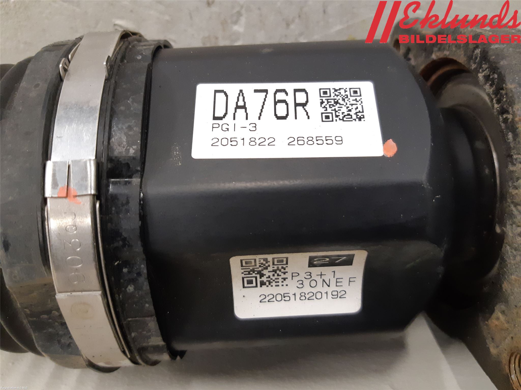 Toyota RAV4 19- Drivaxel Fram Höger