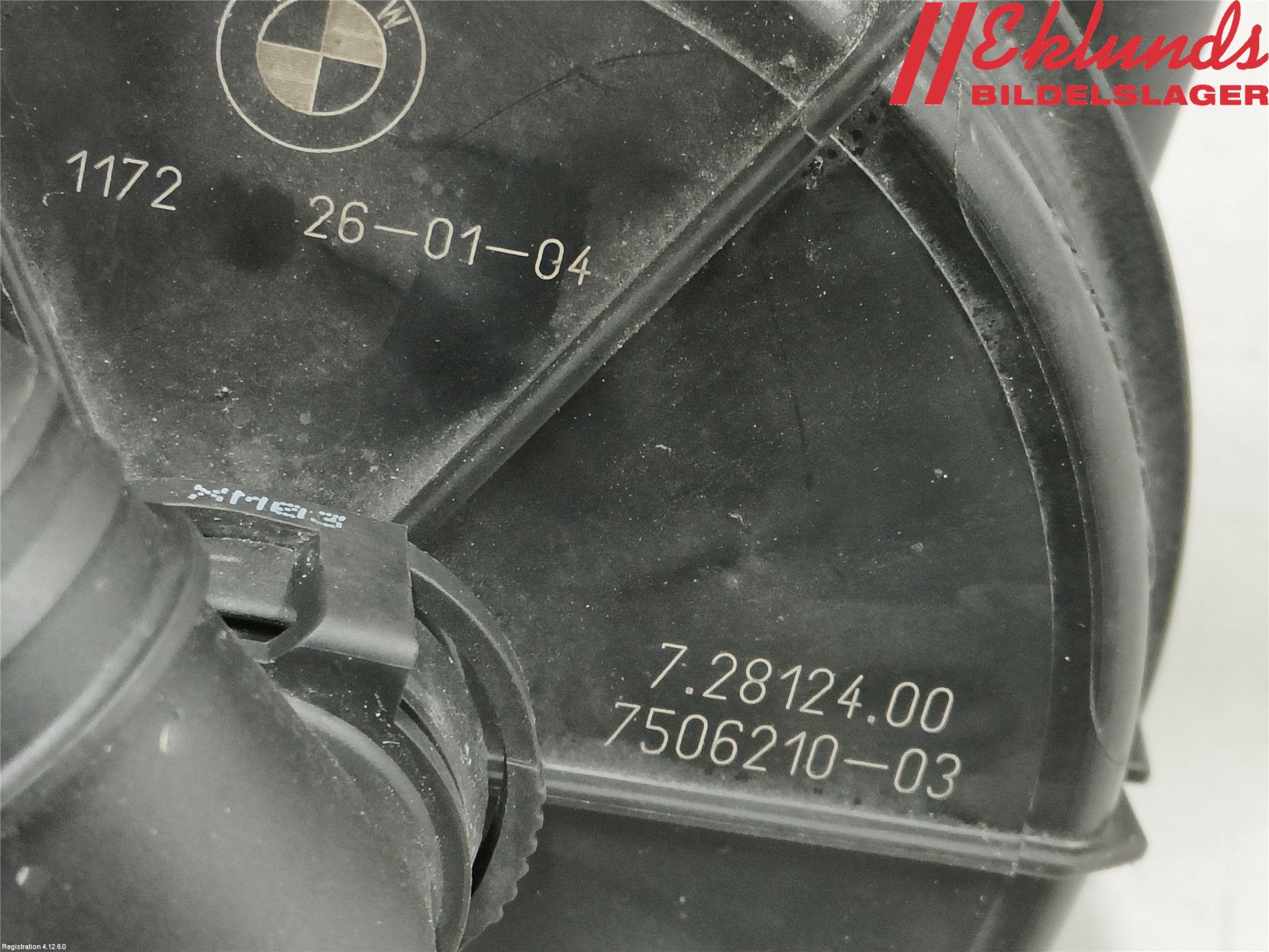 BMW 6 E63/64    02-10 Luftpump-Avgasrening