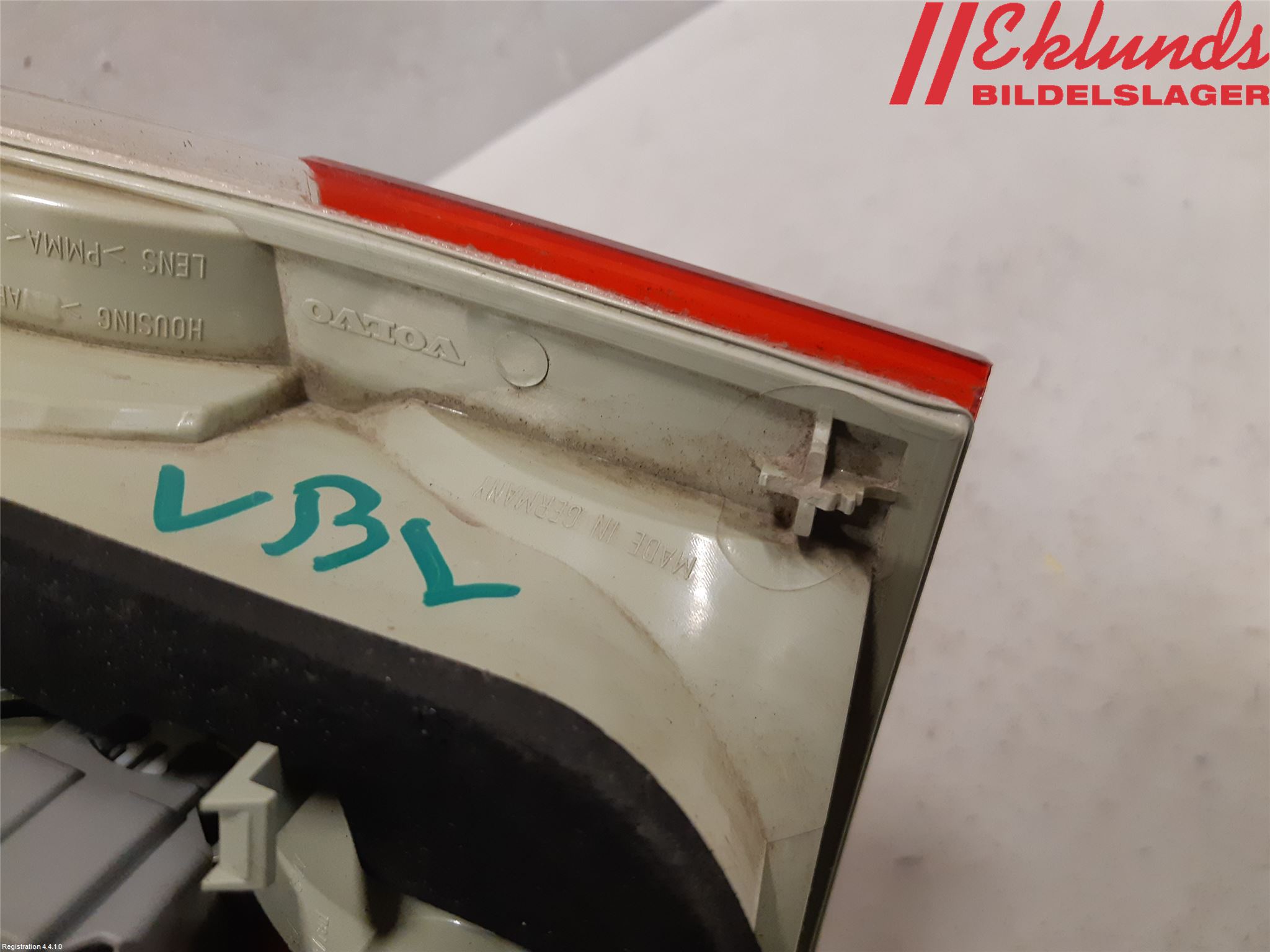 Volvo V70 08-13 Bakljus Lucka Vä