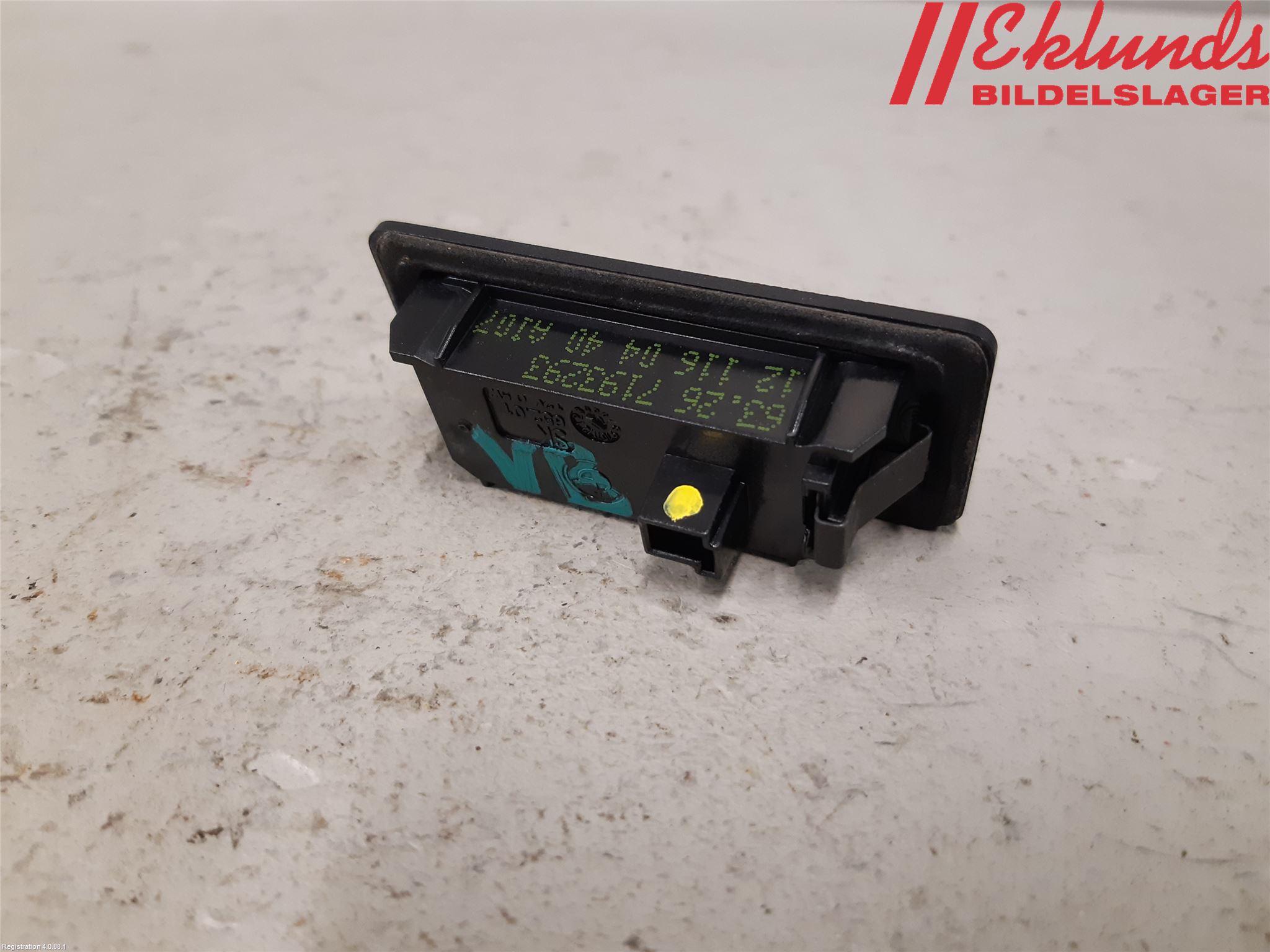 BMW 3 F30/F31/F80 12-19 Skylt Belysning