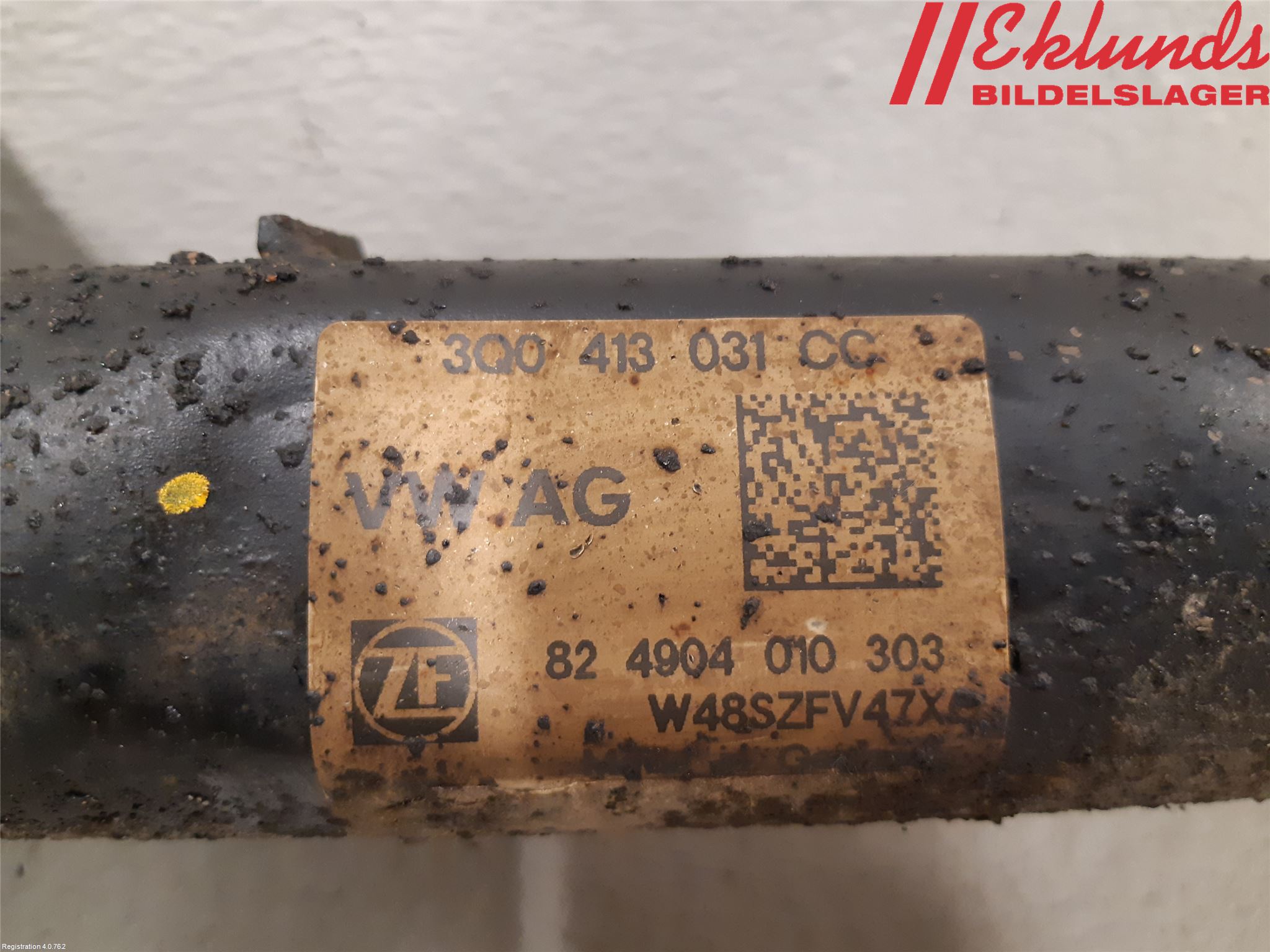 Volkswagen VW PASSAT 15-19 Fjäderben Fram Vänster