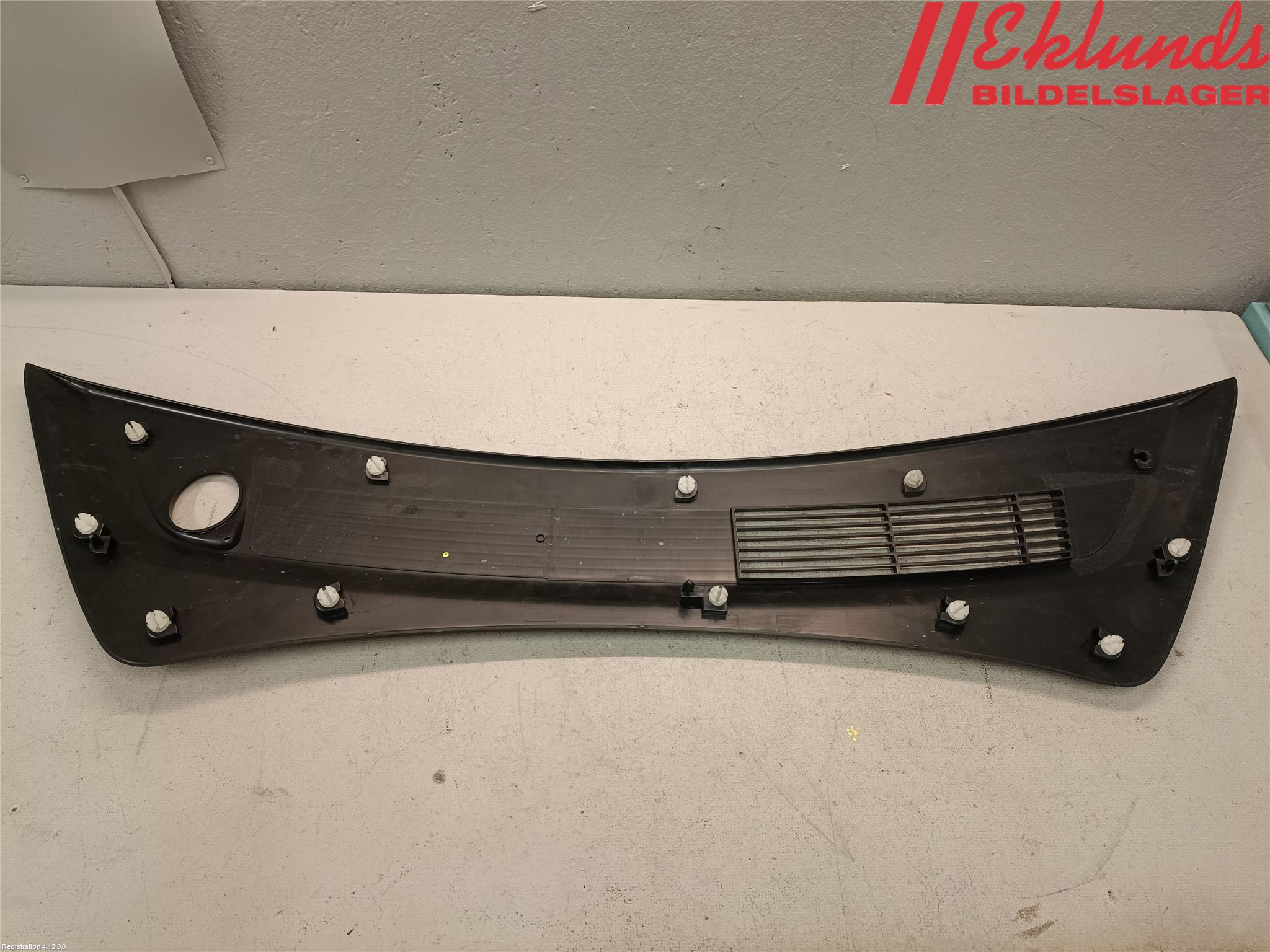 Tesla MODEL 3 17- Torpedplåt-Torpedplast