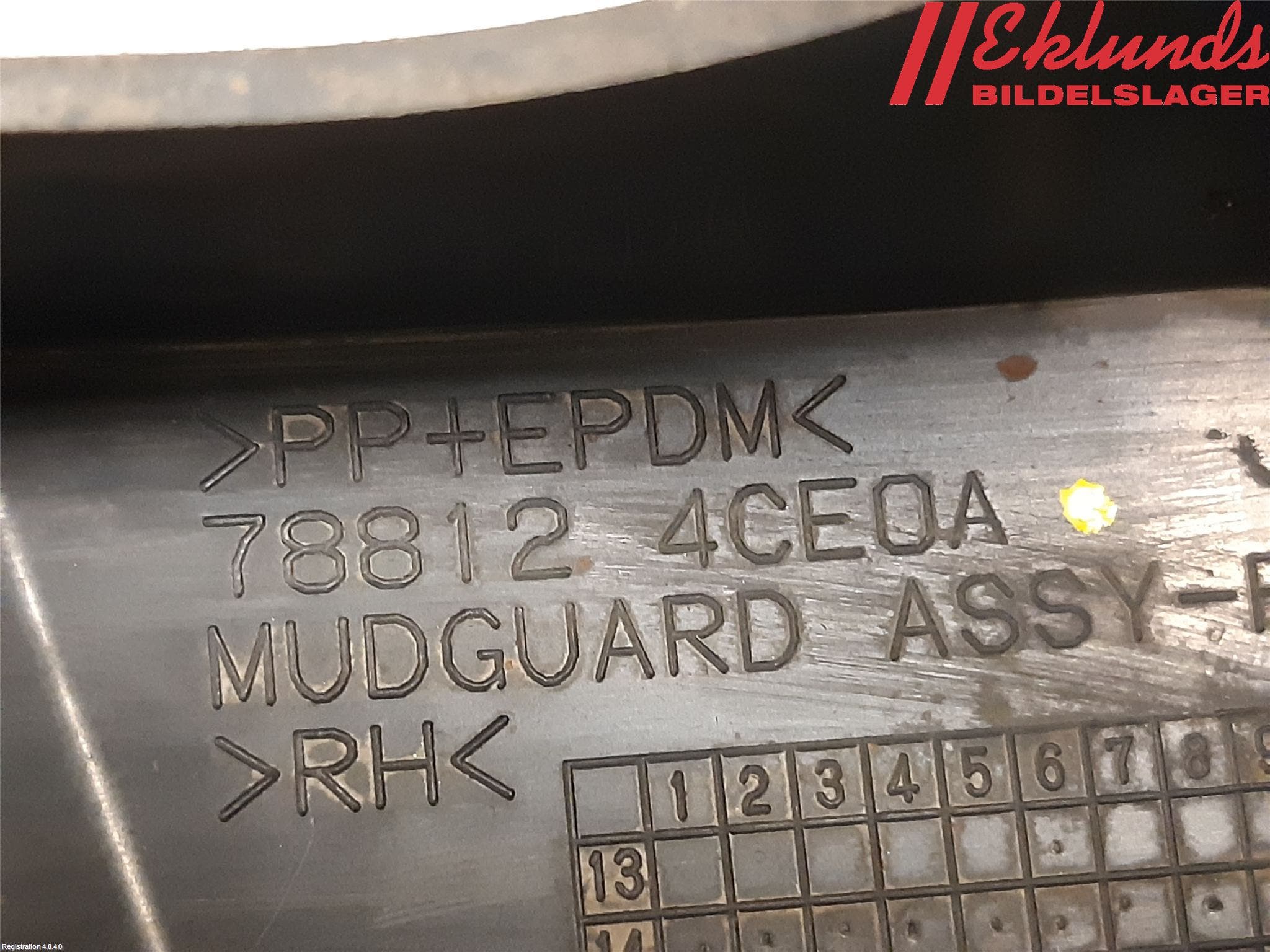 Nissan X-TRAIL 14-21 Stänkskydd