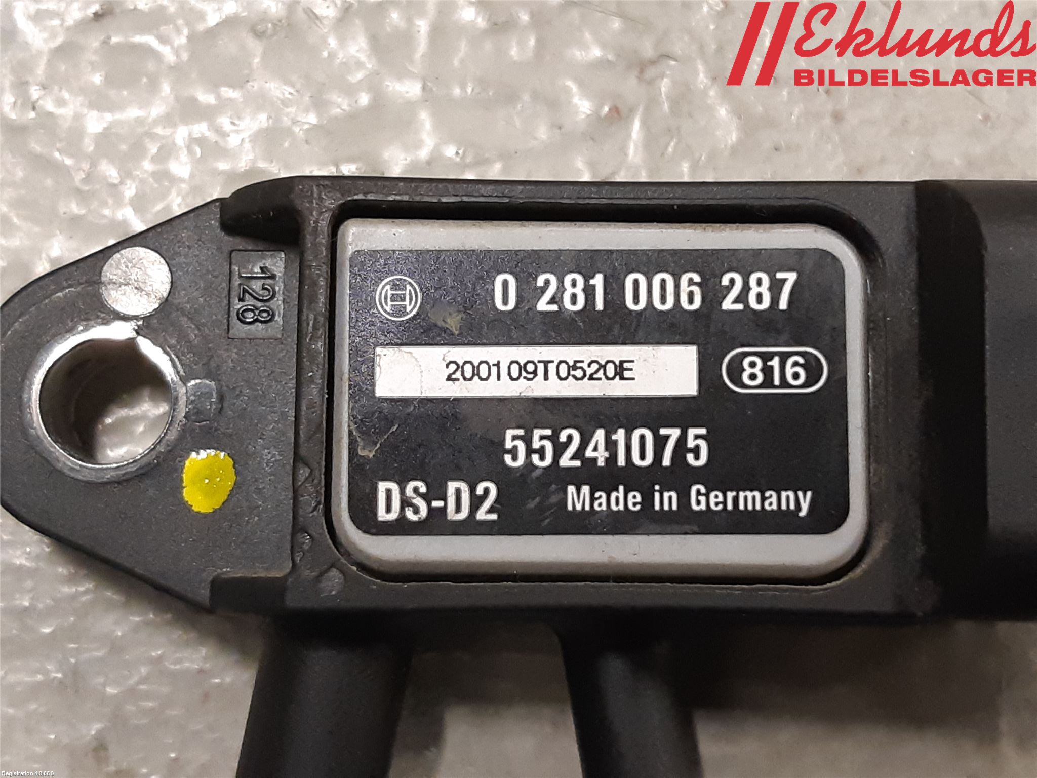 Fiat DOBLO CARGO Sensor Avgas