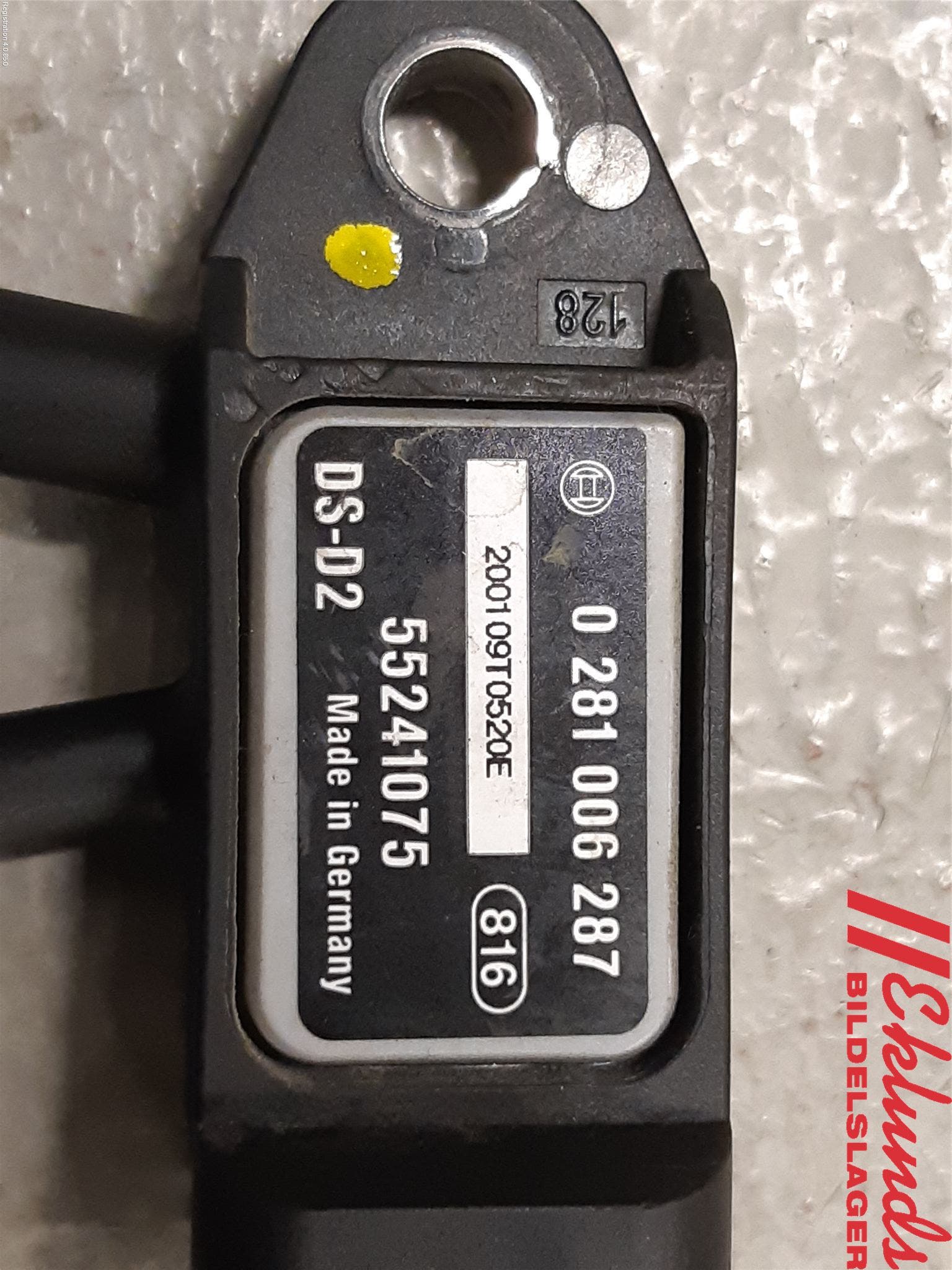 Fiat DOBLO CARGO Sensor Avgas