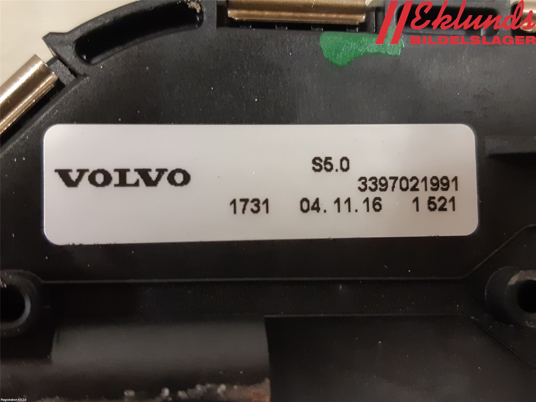 Volvo XC90/RECHARGE 16- Torkarmotor Vindruta