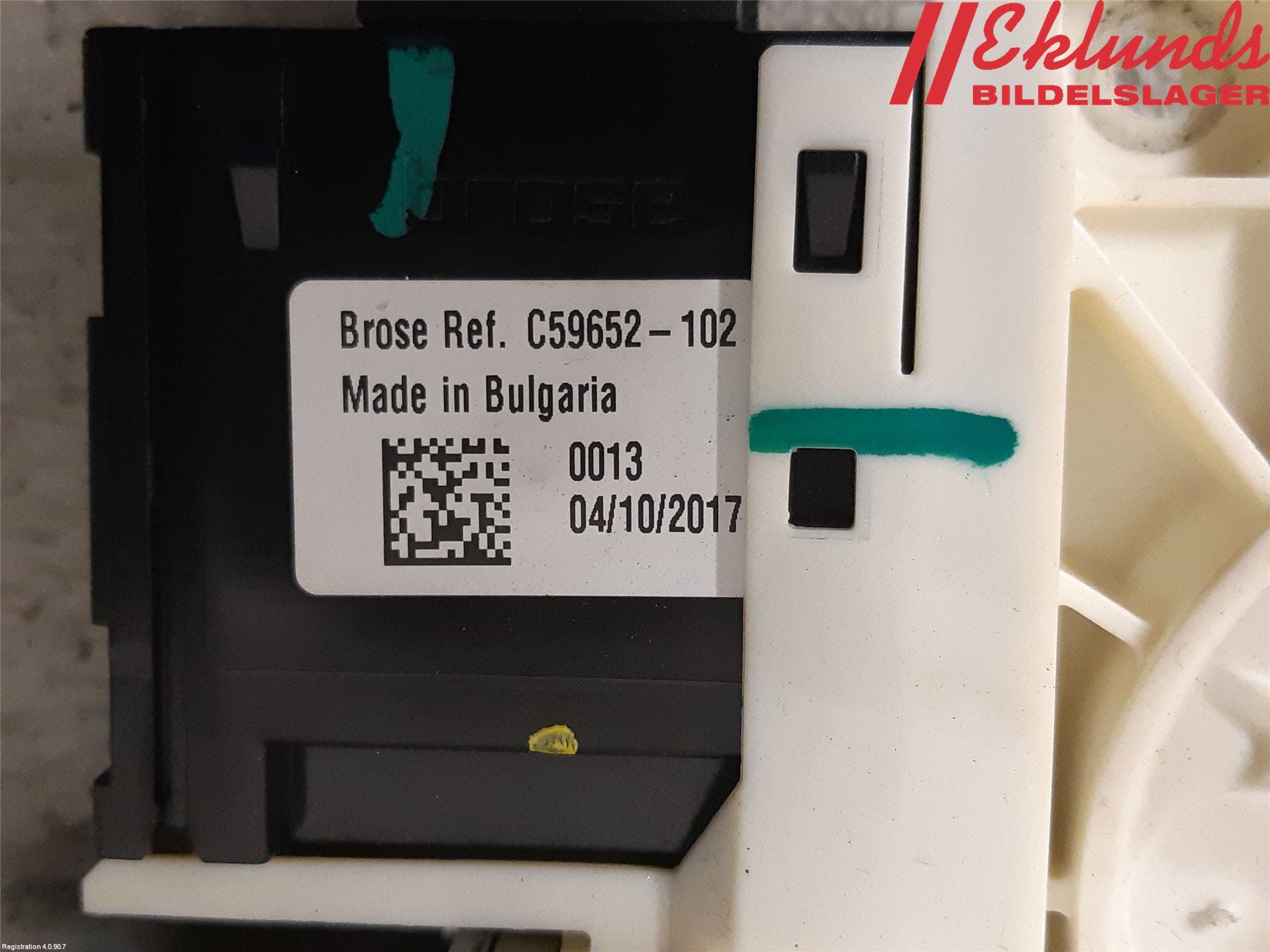 Alfa GIULIA Fönsterhissmotor