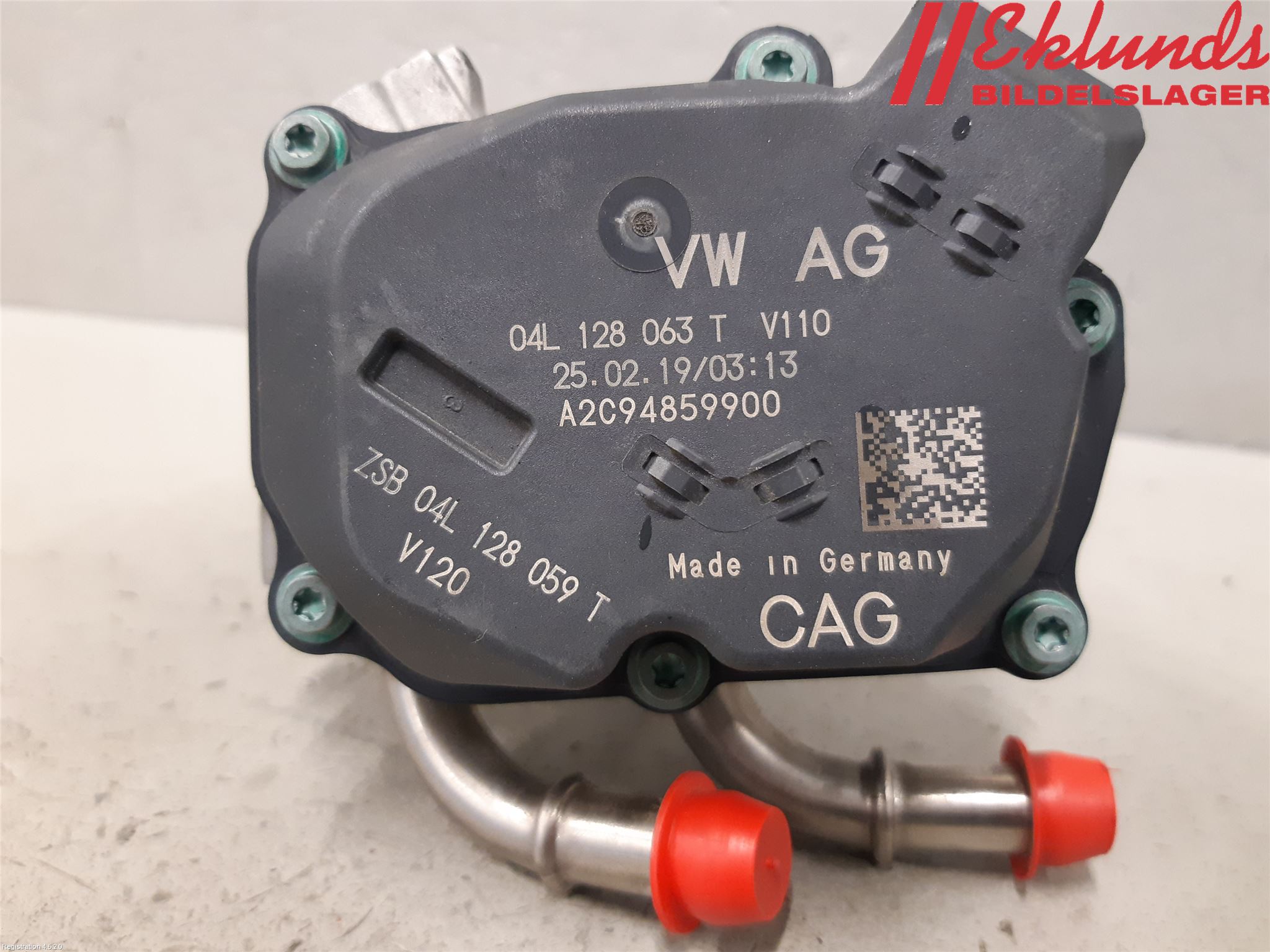 Audi A4/S4 B9 16-19 Injspjällhus