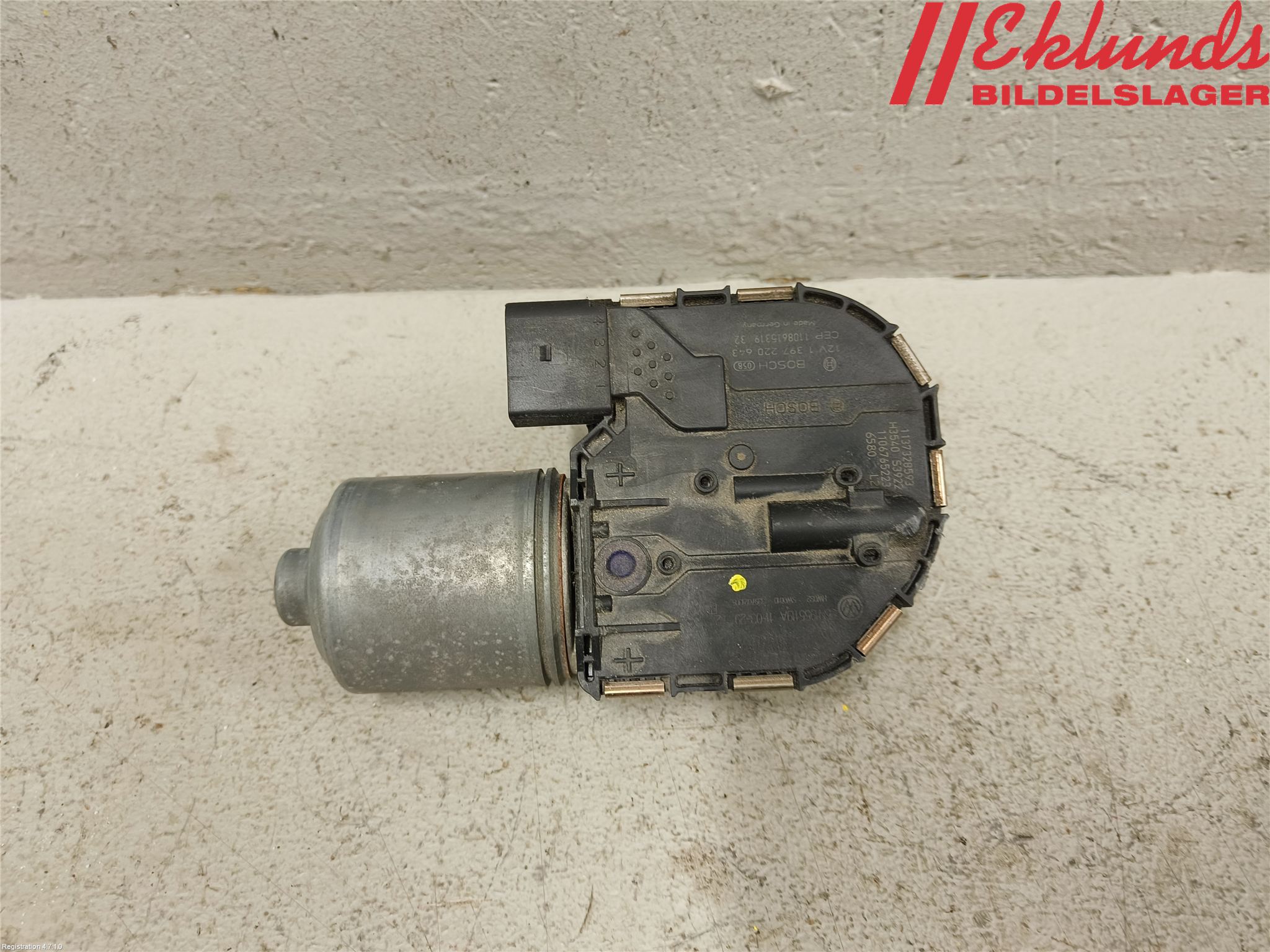 Volkswagen VW TIGUAN 07-16 Torkarmotor Vindruta