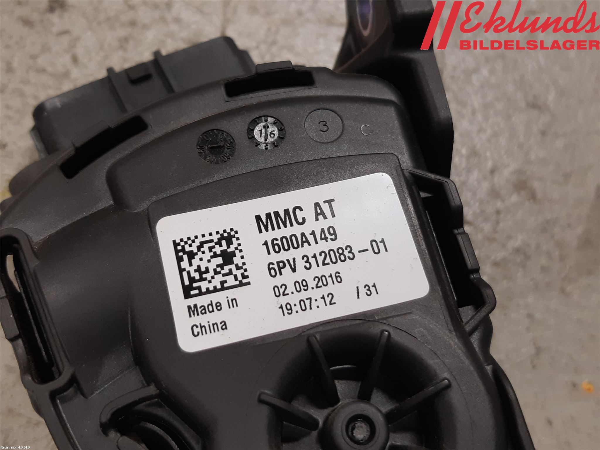 Mitsubishi L200 16-23 Gaspedal