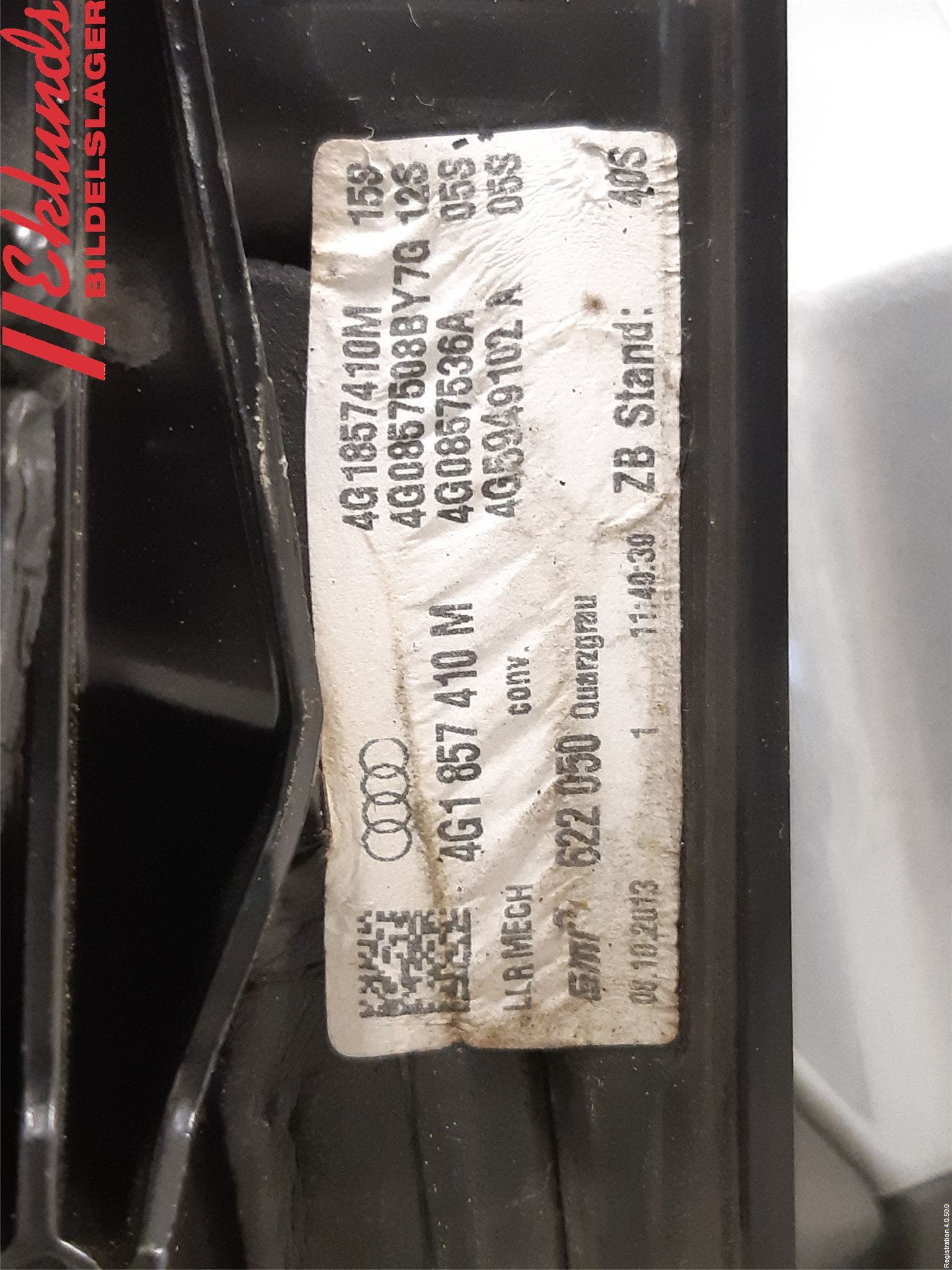 Audi A6/S6 4G 11-18 Spegel Yttre El Hö