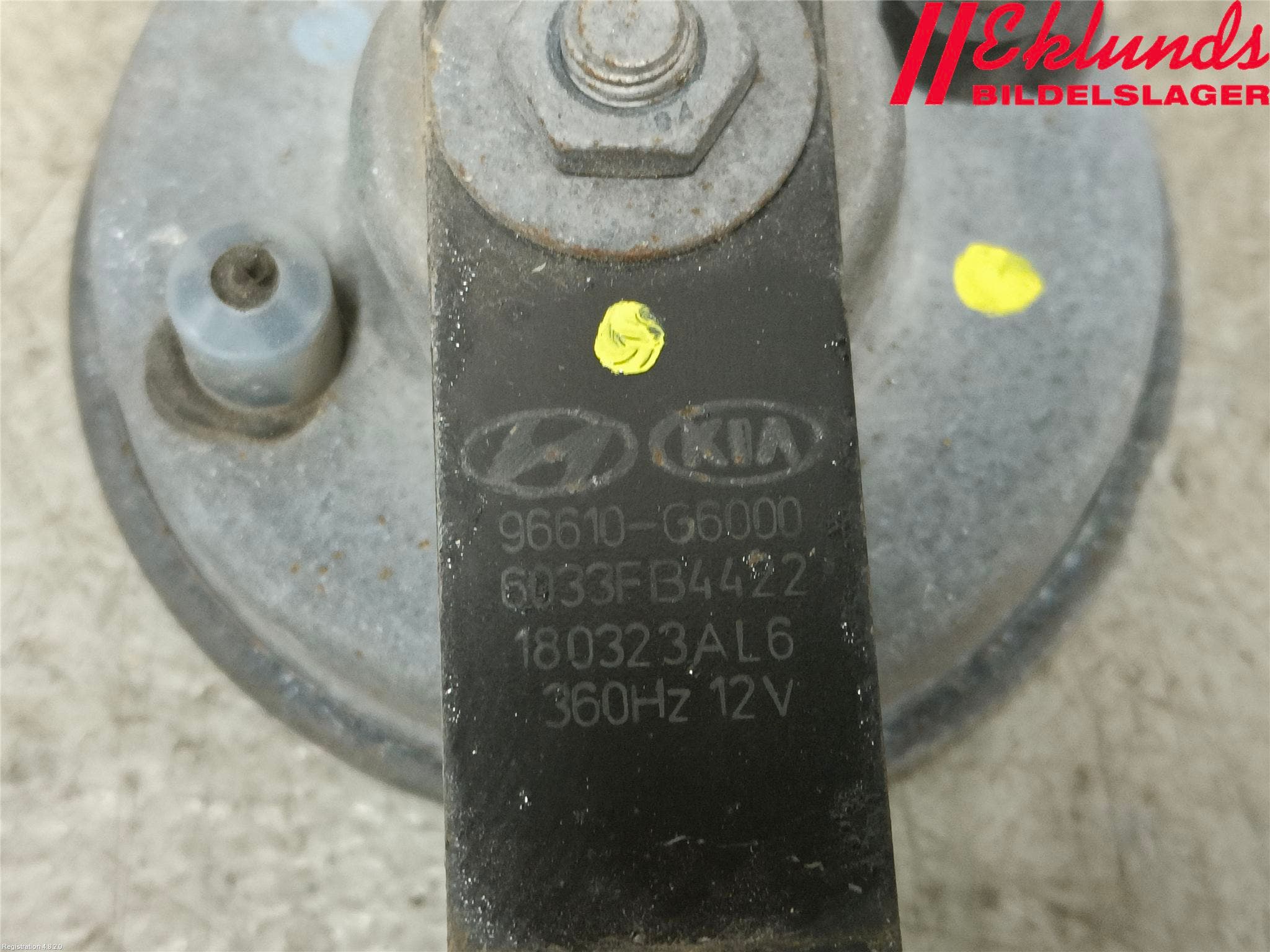 Kia PICANTO 17- Signalhorn