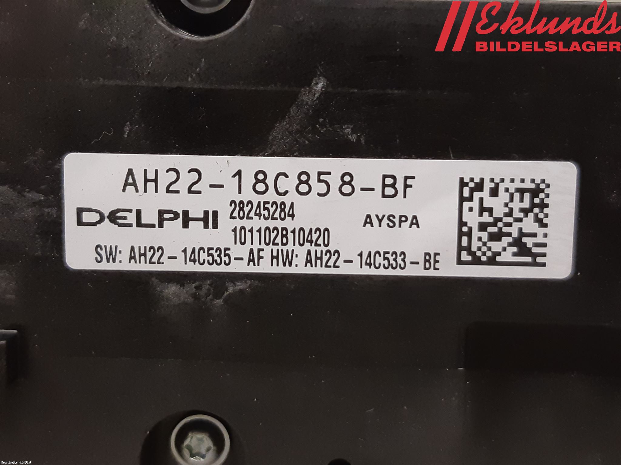 Landrover RANGE ROVER SPORT (L320) 10-13 Cd Radio - Multimediapanel