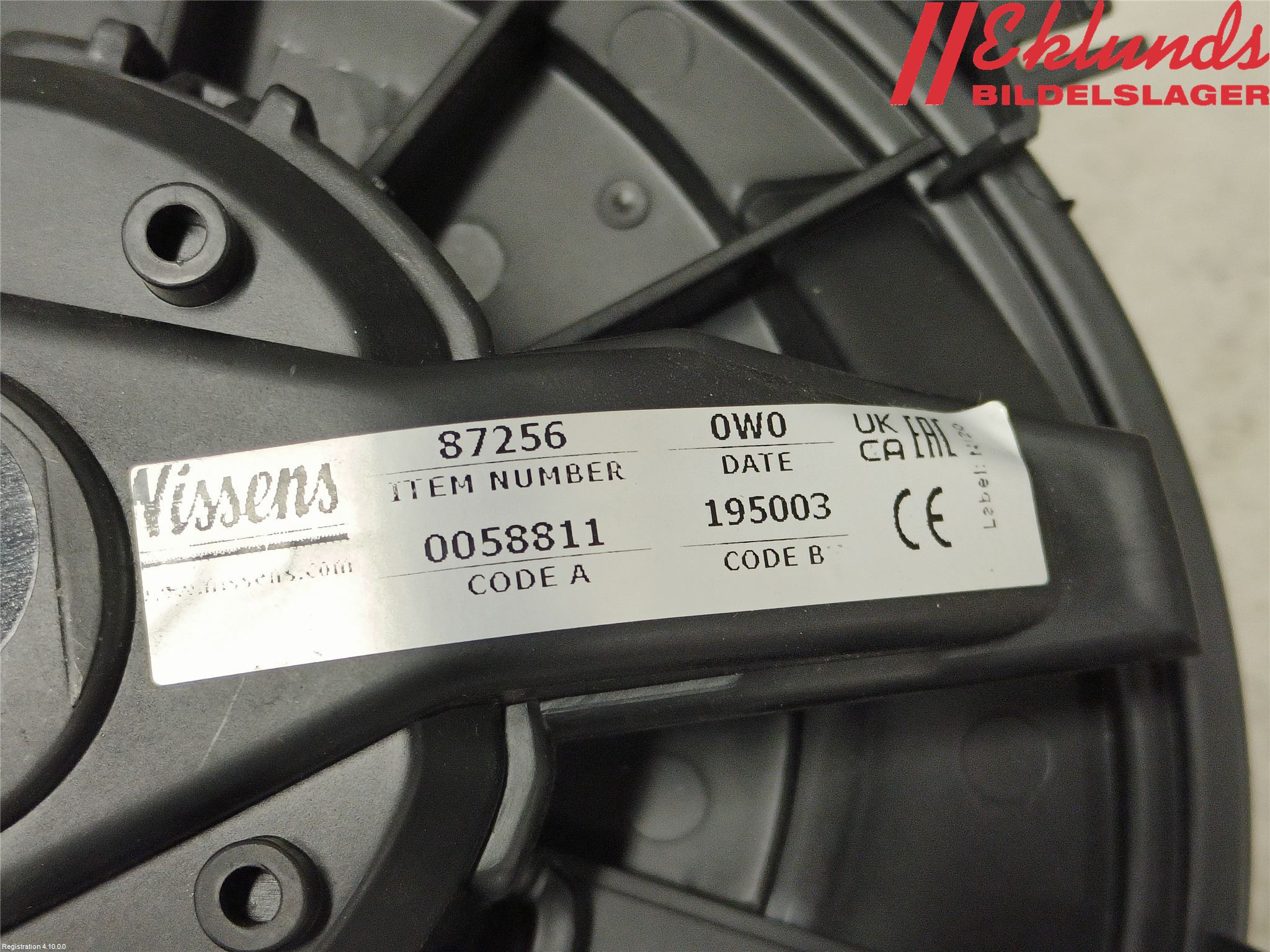 Skoda OCTAVIA (5E) 13-20 Värmefläkt