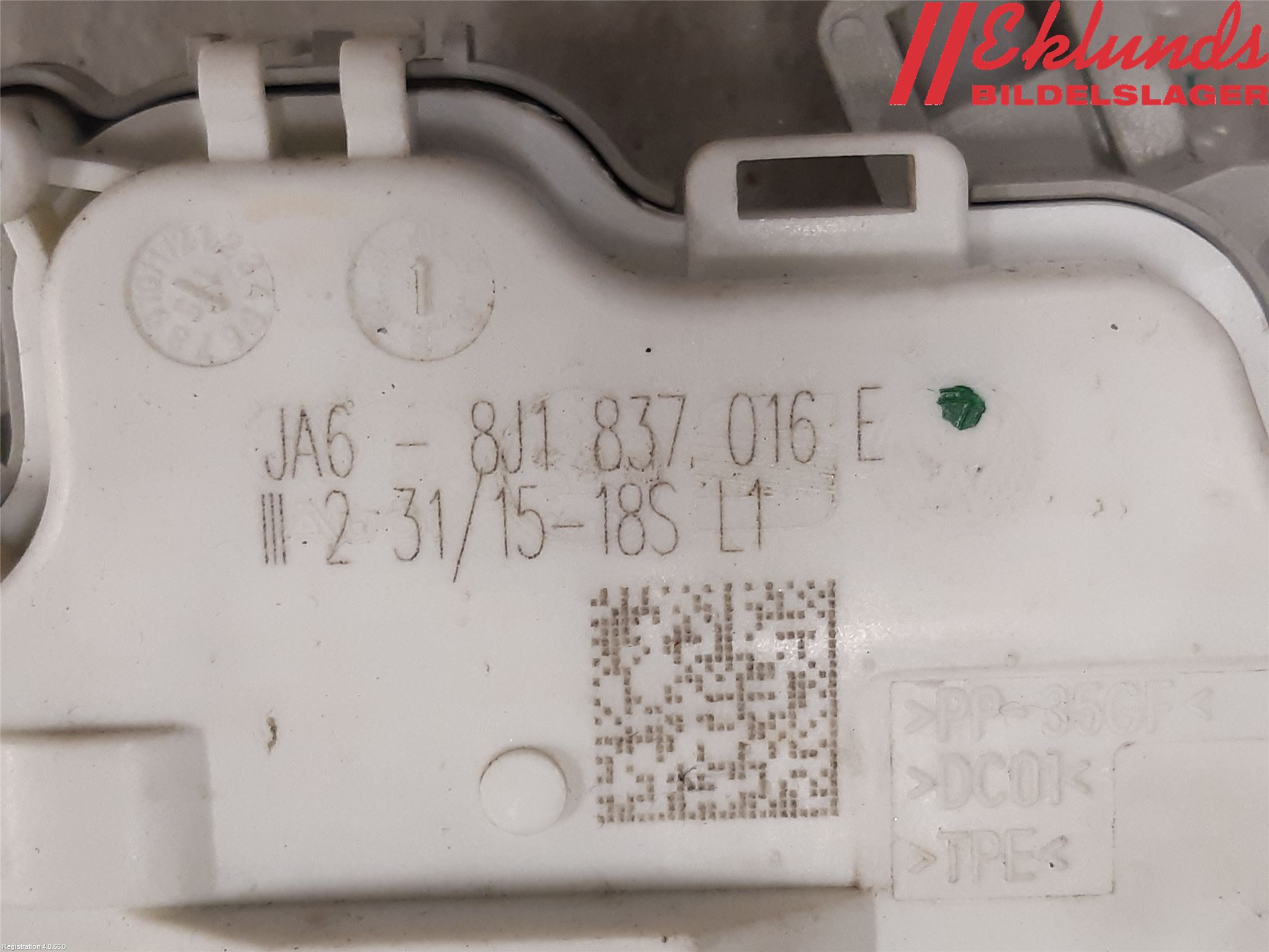 Audi A6/S6 4G 11-18 Låskista-Dörrlås