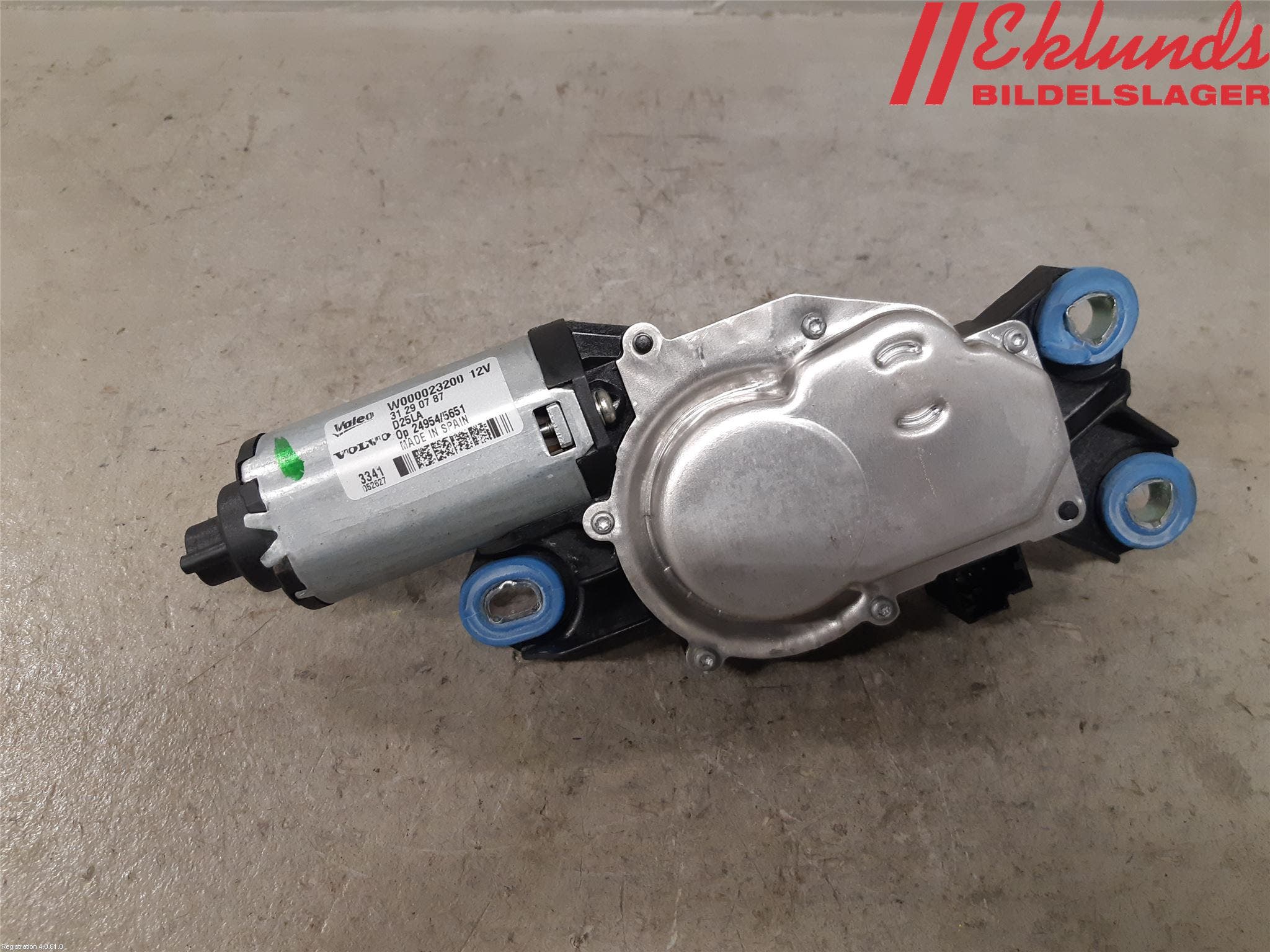 Volvo V70 08-13 Torkarmotor Baklucka