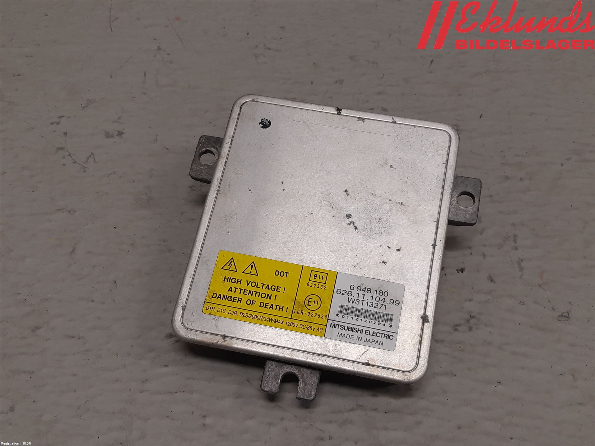 Volvo V70 08-13 Styrenhet Strålkastare