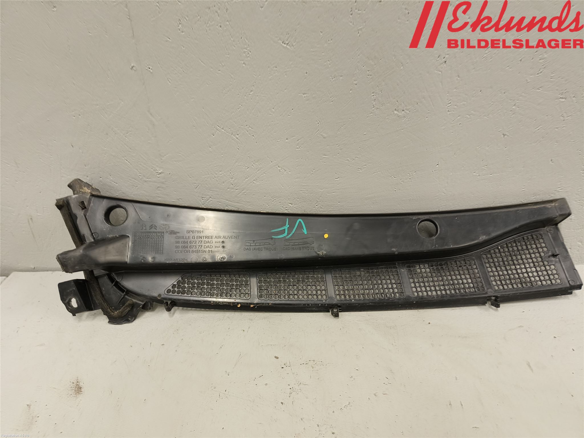 Toyota PROACE II 16- Torpedplåt-Torpedplast