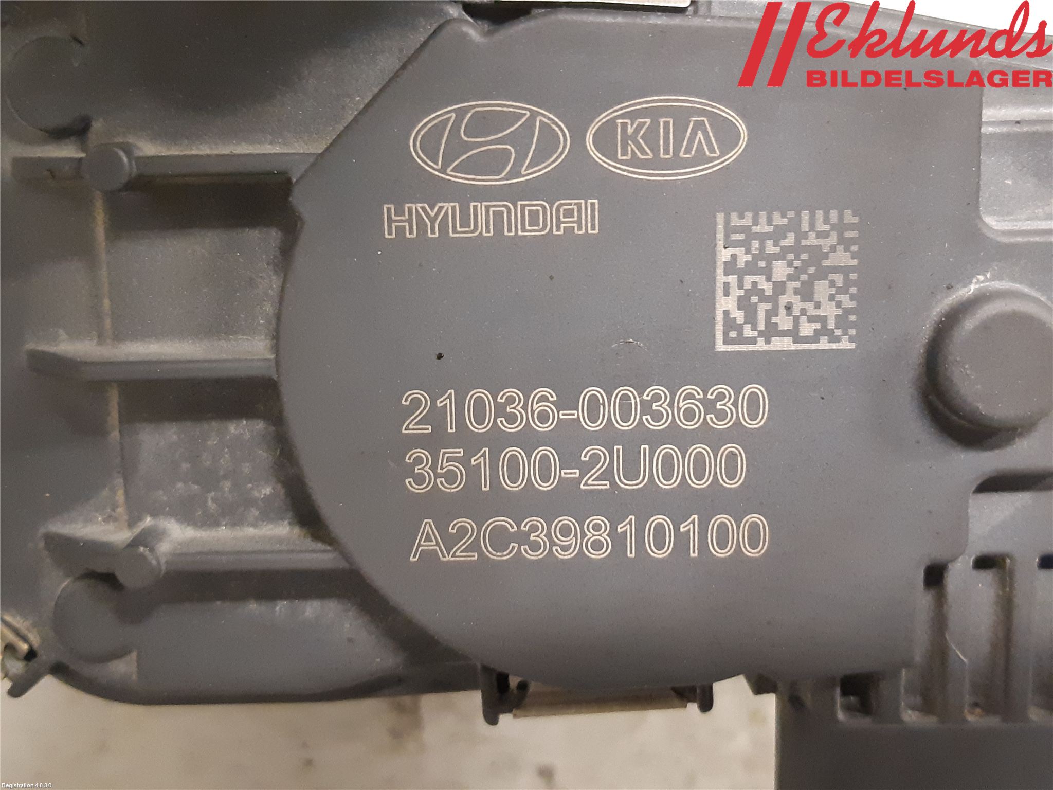 Hyundai TUCSON 05- Injspjällhus