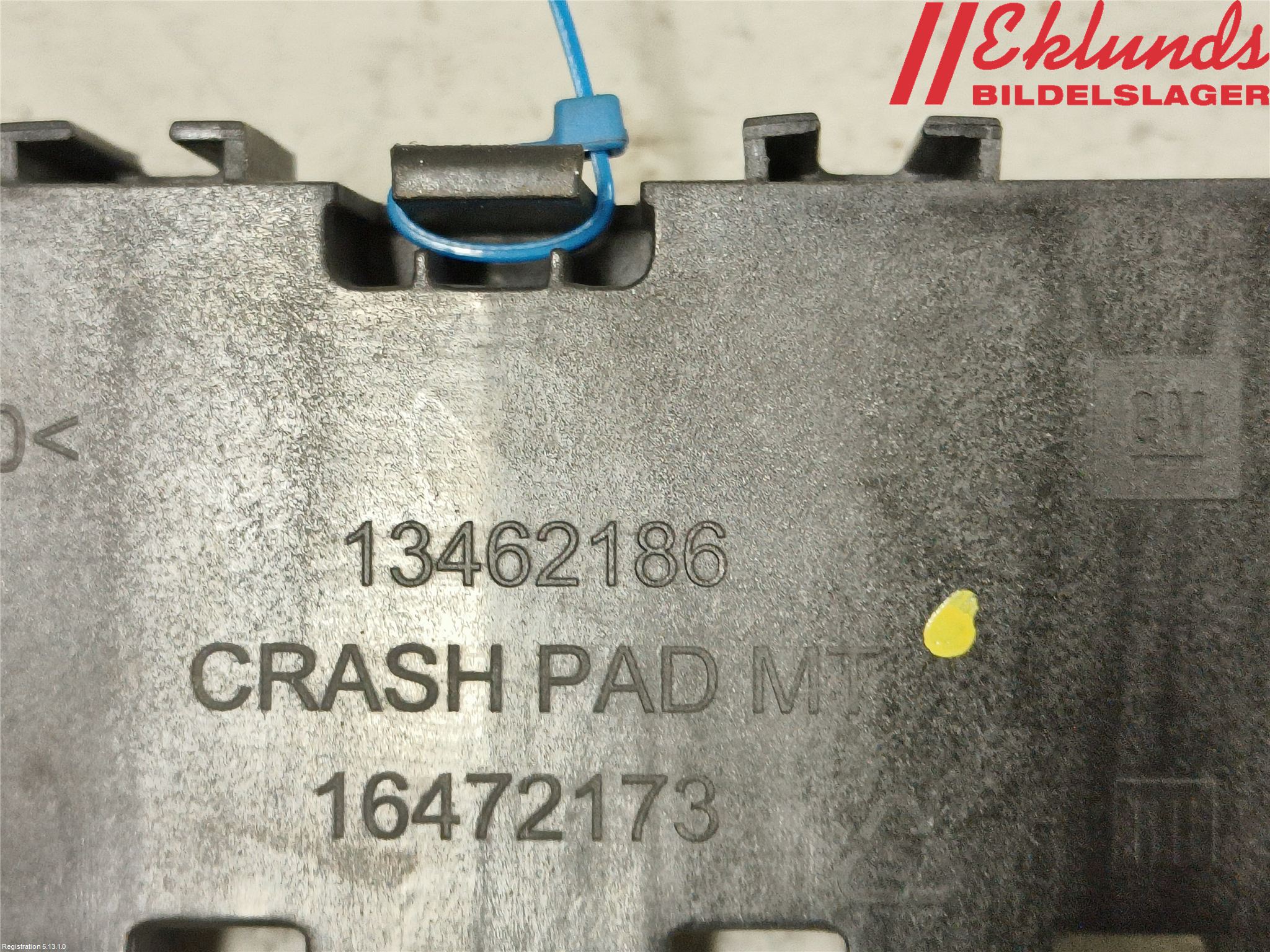 Opel ASTRA K 16-22 Kylarfäste-Ram-Balk