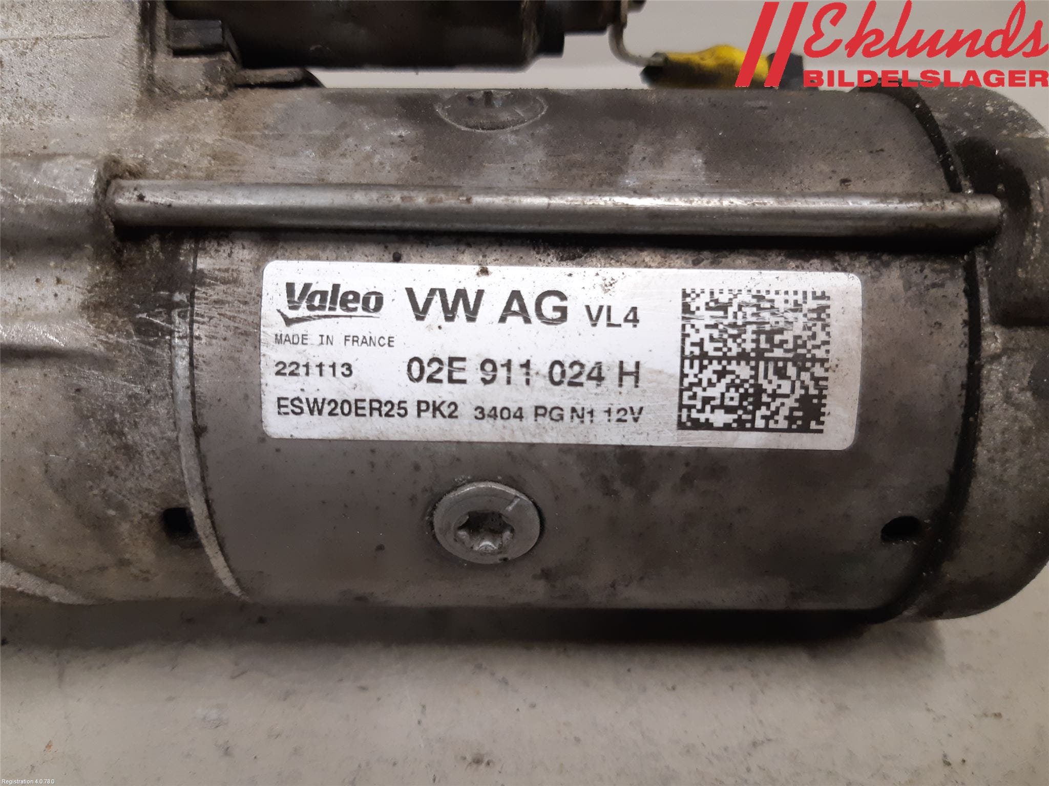 Volkswagen VW TIGUAN 07-16 Startmotor Diesel