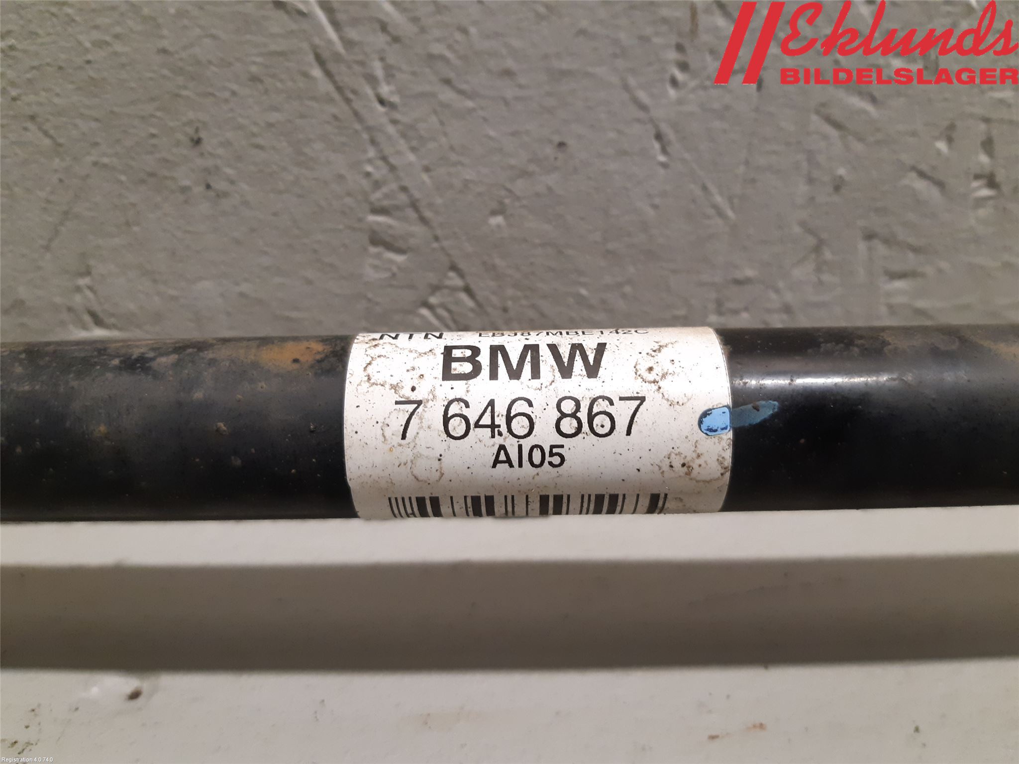 BMW 2 F45 Active Tourer 14-21 Drivaxel Bak Höger