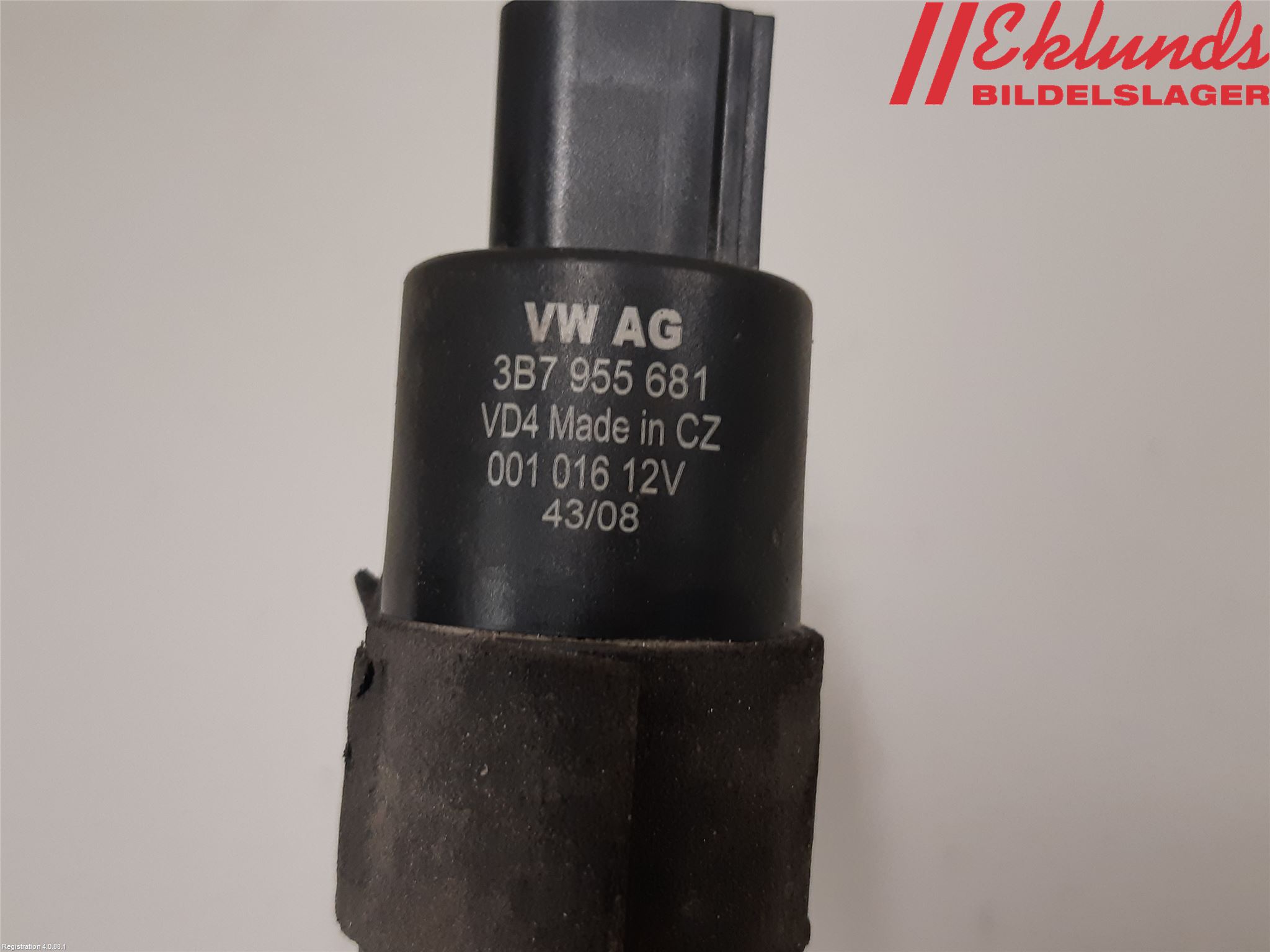 Audi A6/S6     05-11 Spolarpump Högtryck