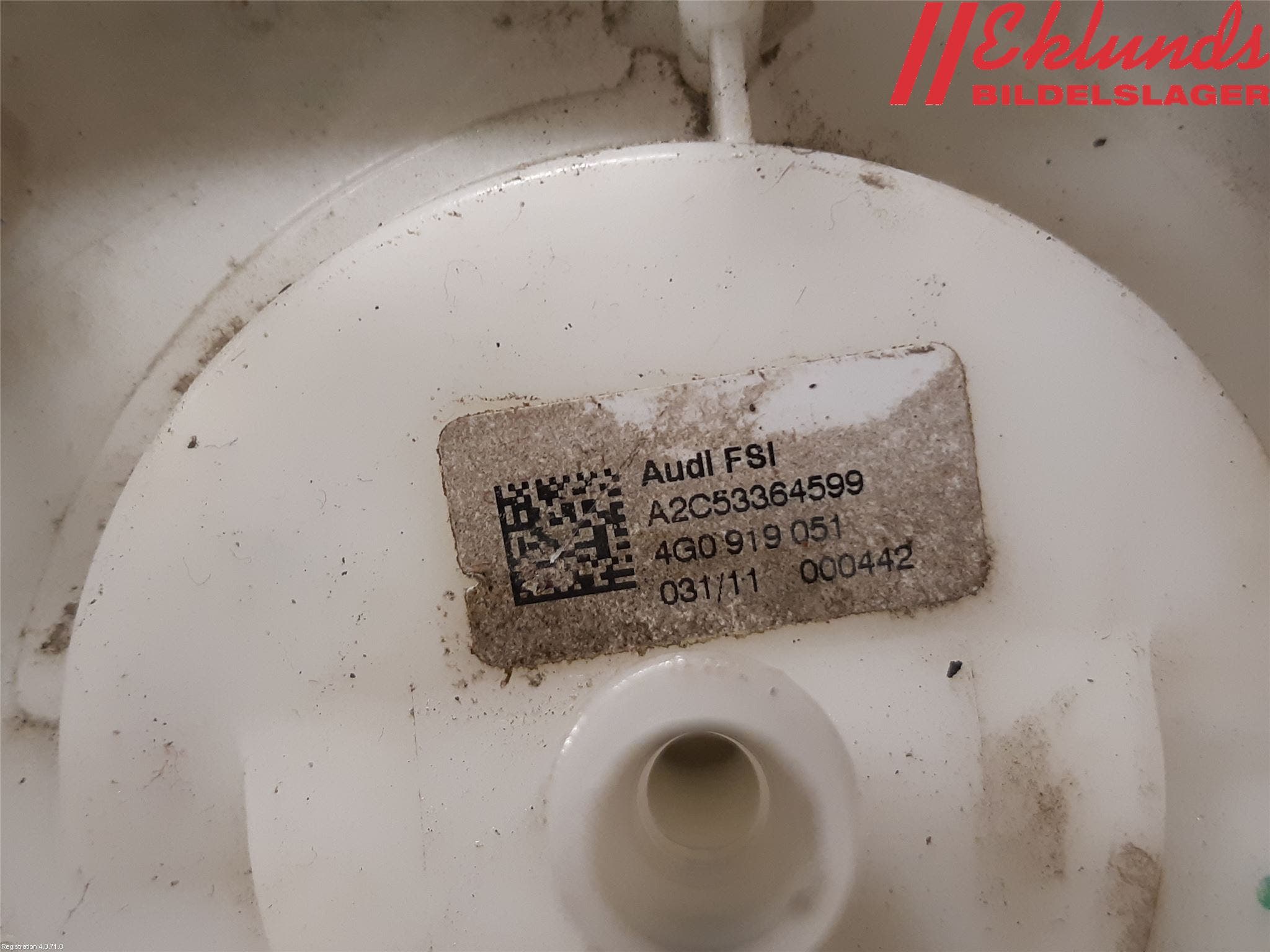 Audi A7/S7 4G 11-17 Bränslepump El