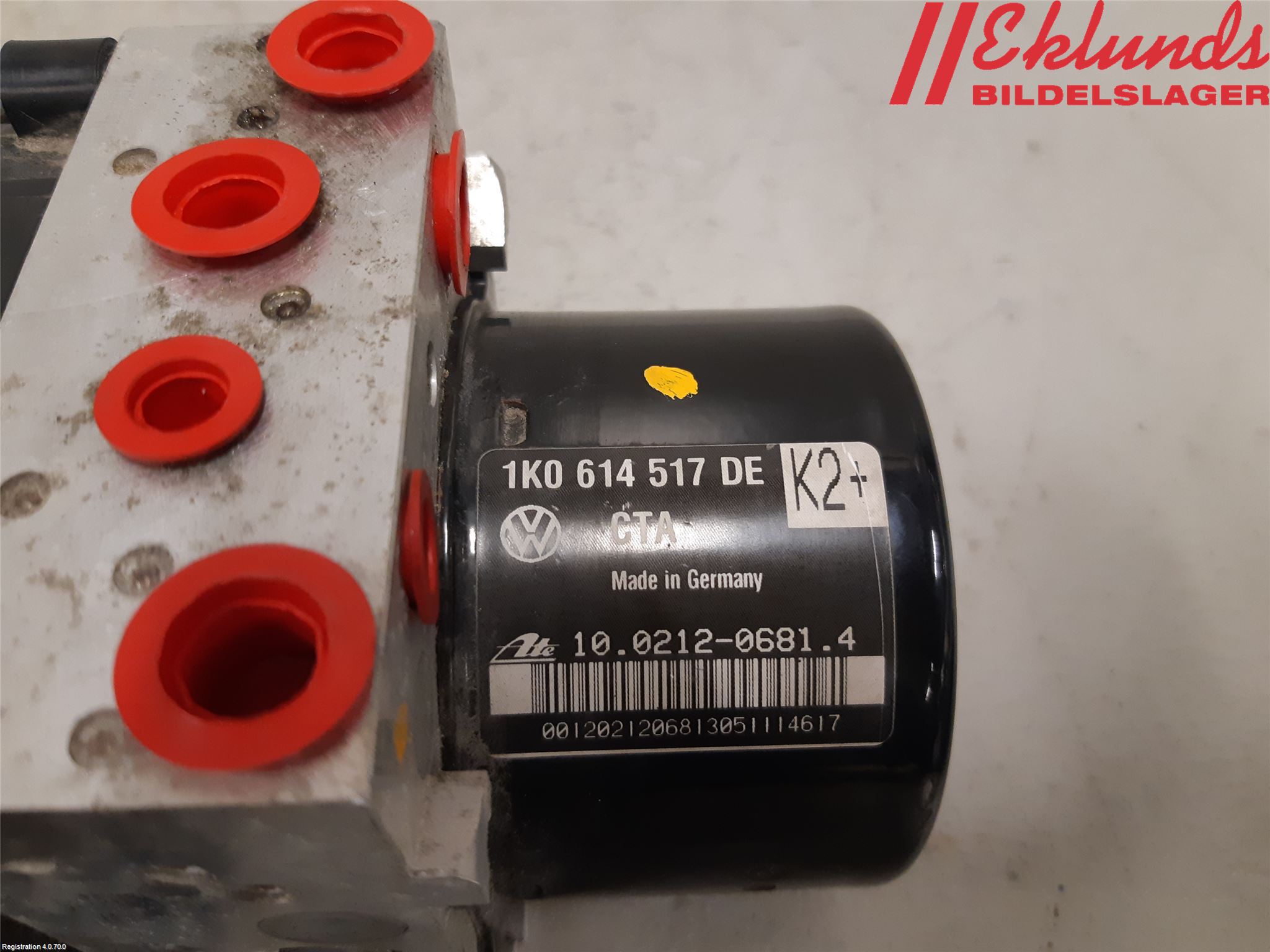 Volkswagen VW GOLF VI 09-13 Abs Hydraulaggregat