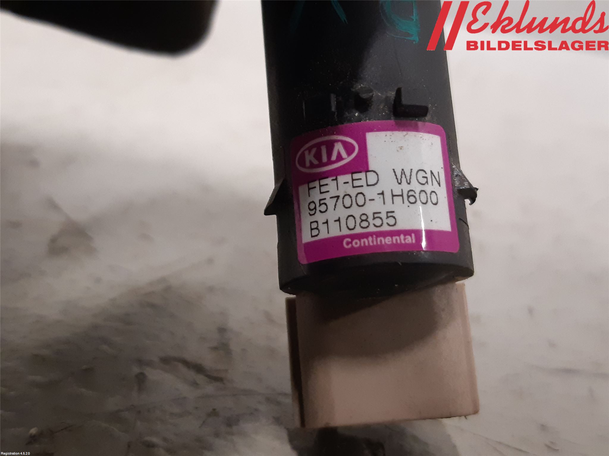 Kia CEED 06-12 Parkeringshjälp Backsensor